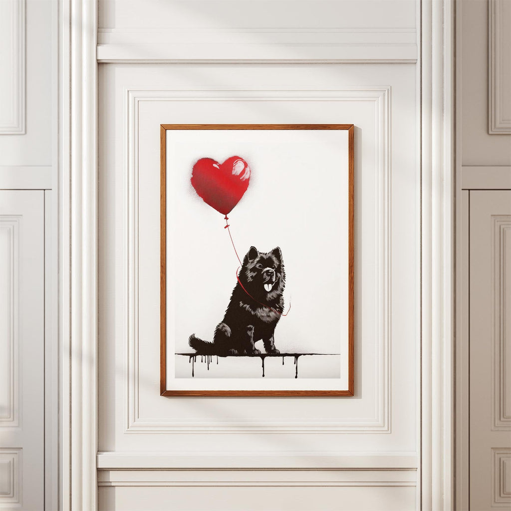 Chow Chow DOGSY Series inspired by the Art of Banksy image 3