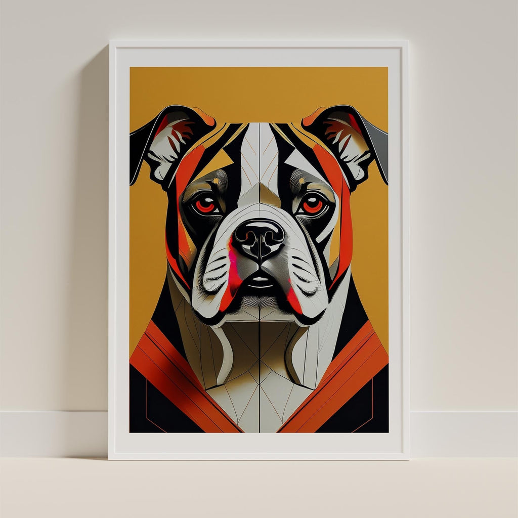 Bulldog Geometric Orange Series image 9