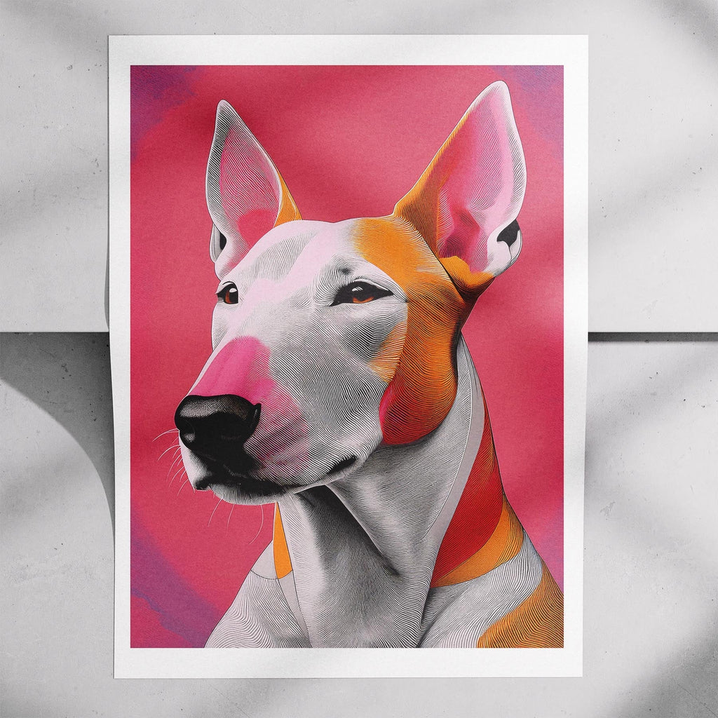 Bull Terrier Modern Pop Dog Series image 7