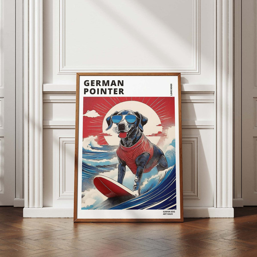 German Pointer Hokosai Surfer Dogs 1 image 4