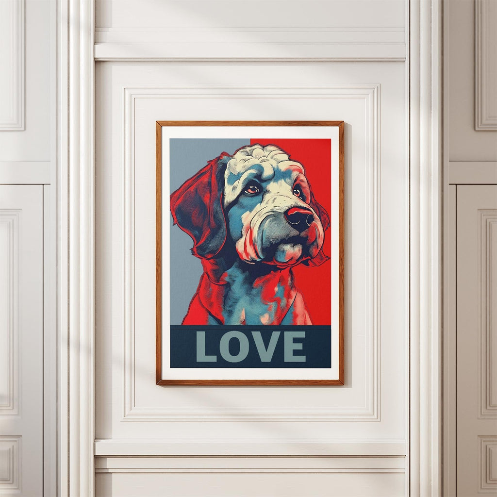 Groodle LOVE Series Inspired by the Obama Poster image 3