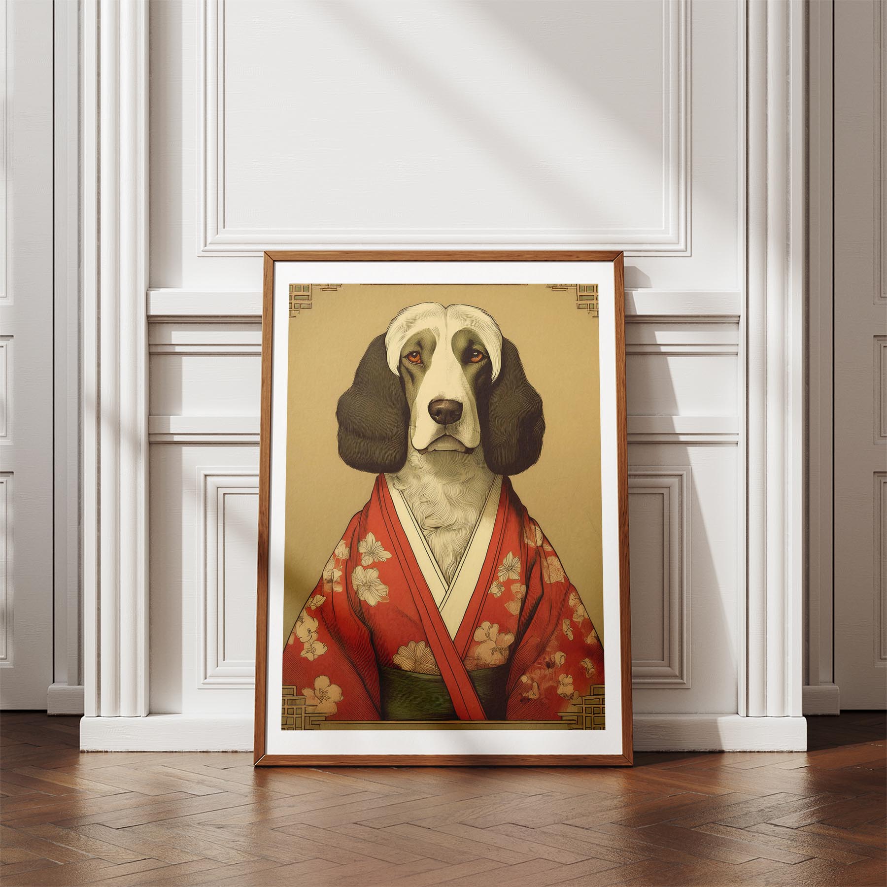 Smithfield Sheepdog Japanse Kimono Dog Series image 4