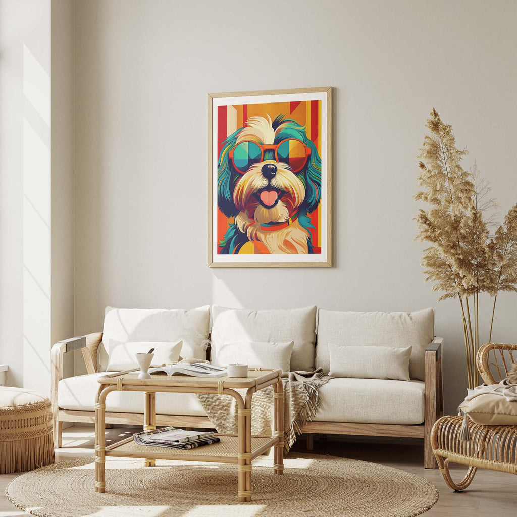 Shih Tzu In Colourful Sunnies 1 image 1