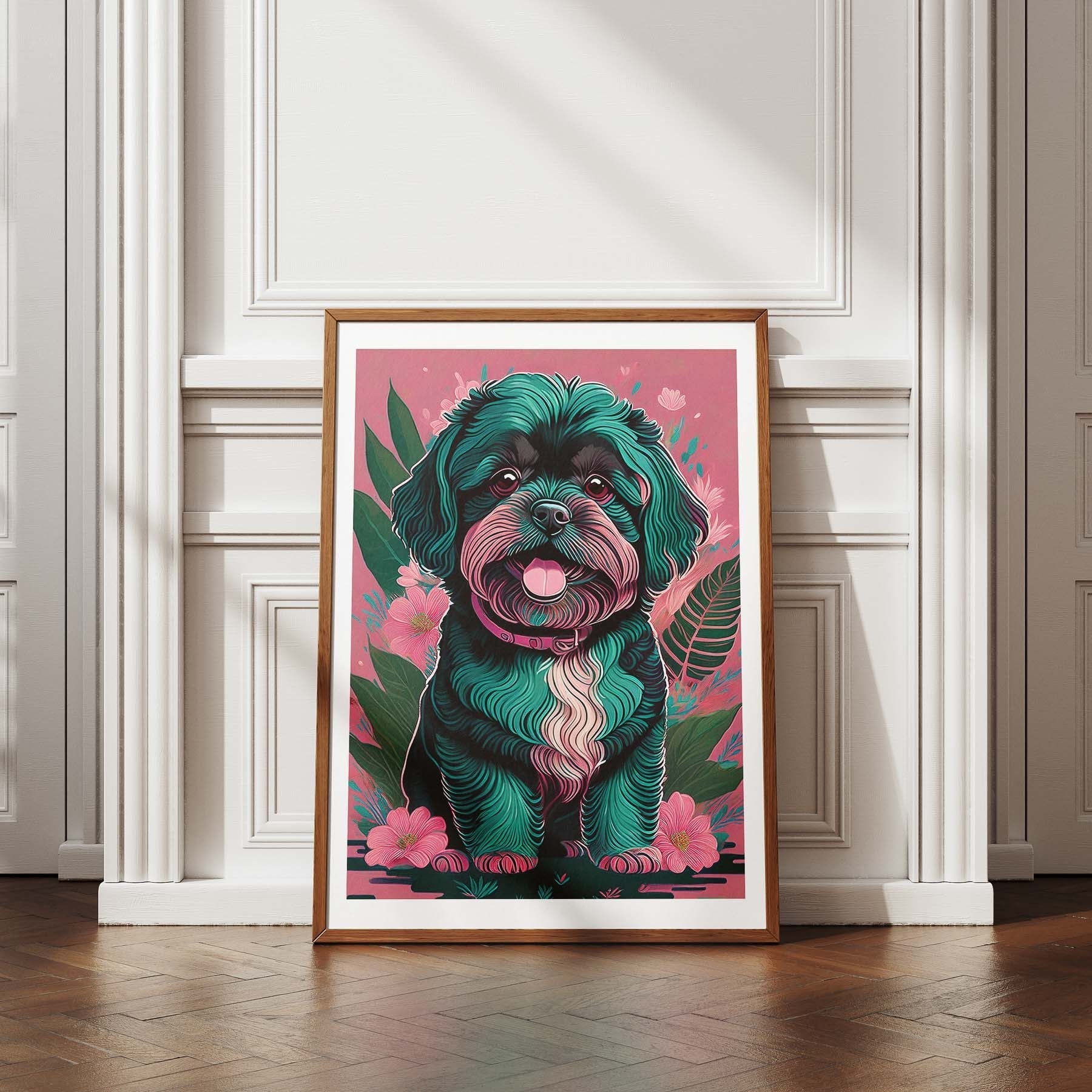 Bichon Frise 1 Flowery Dog image 4