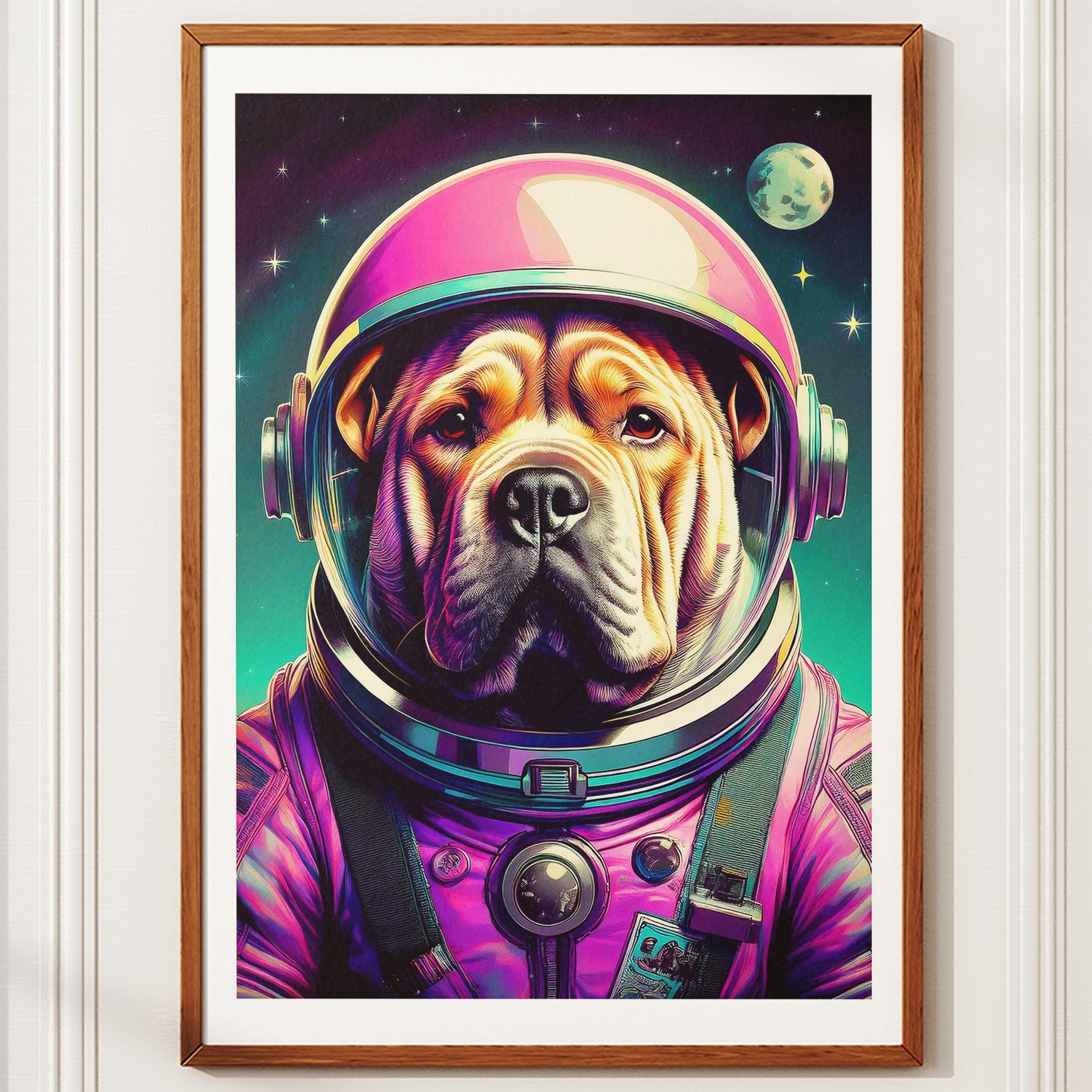 Shar Pei Space Dogs Series image 10