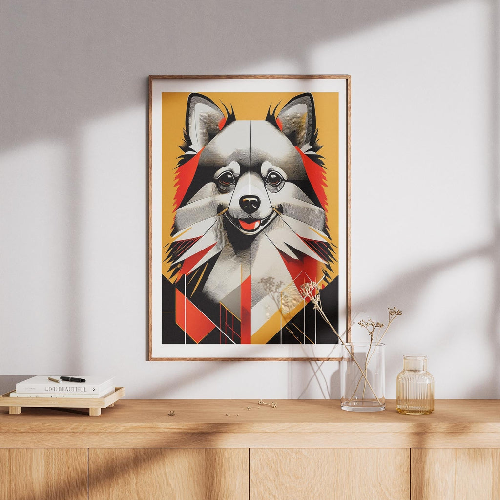 Pomeranian Geometric Orange Series image 8