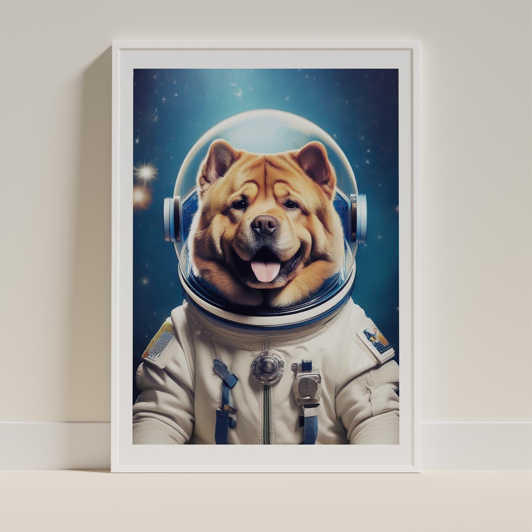 Chow Chow Astronaut Dog Series image 9