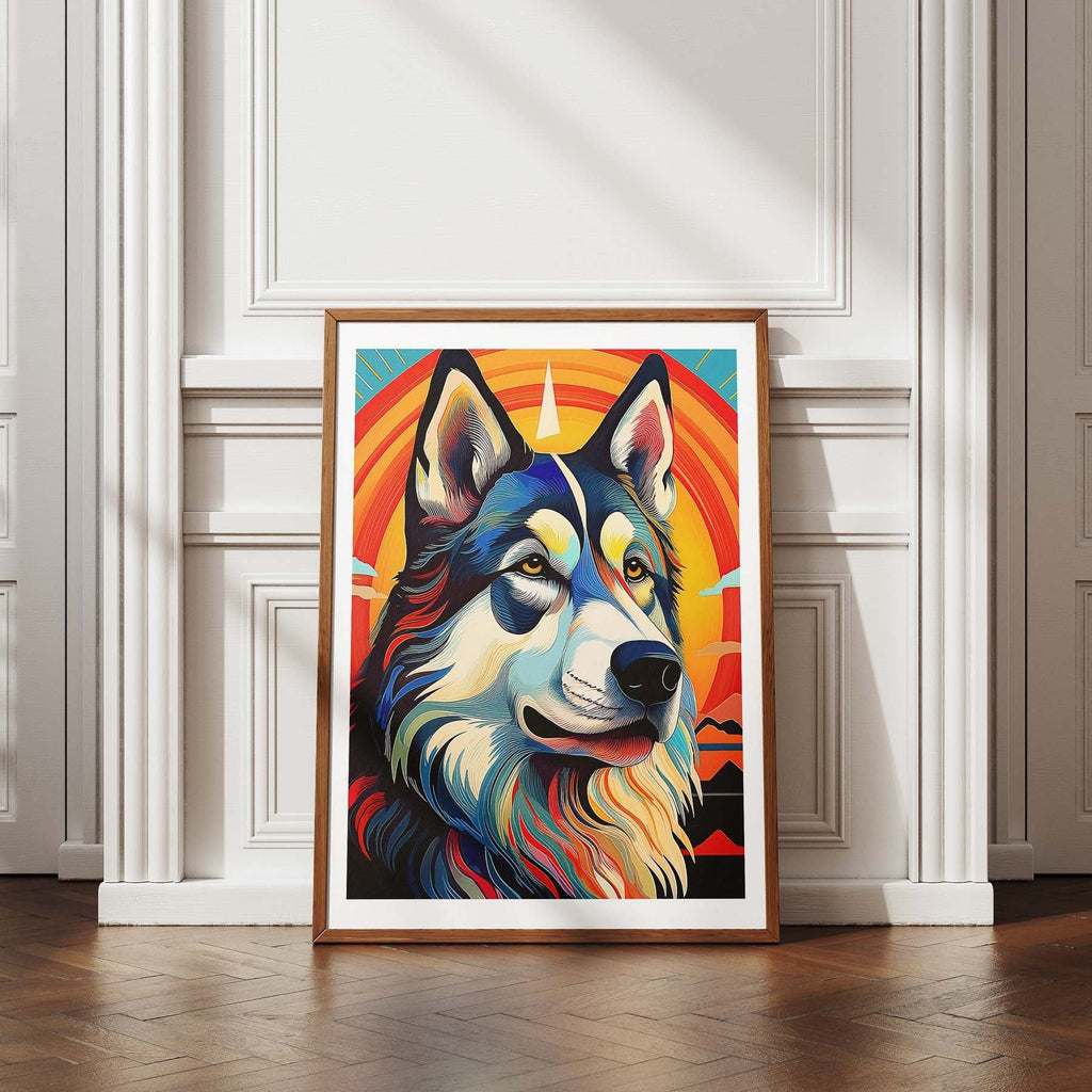 Alaskan Malamute Colour Graphics image 4
