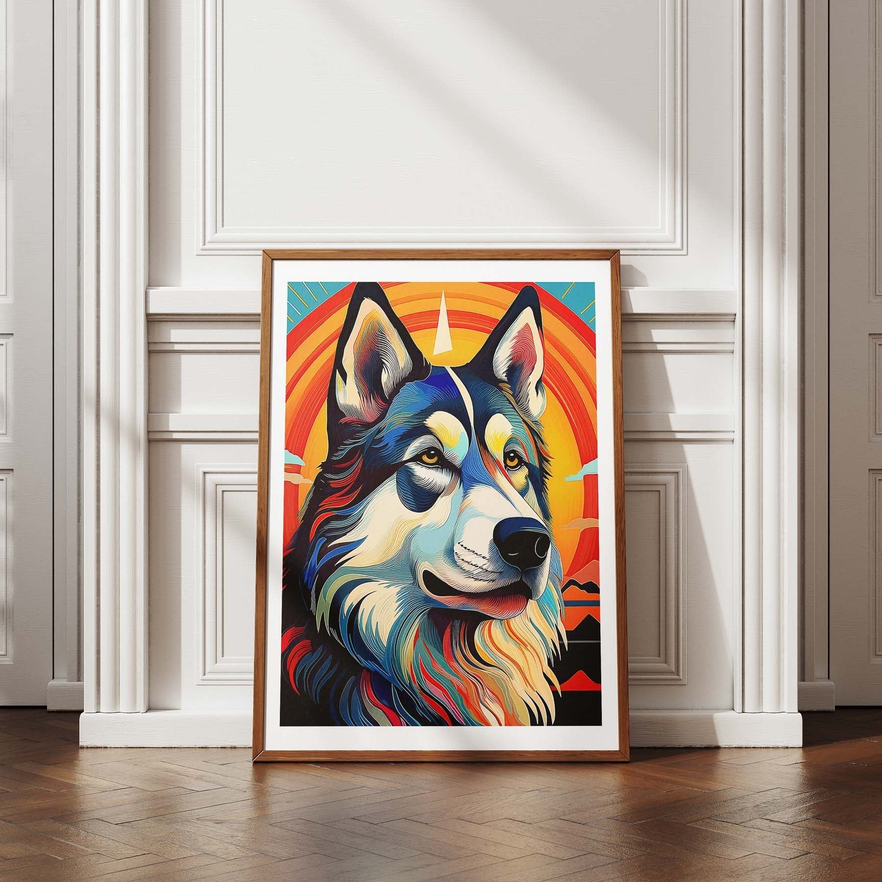 Alaskan Malamute Colour Graphics image 4