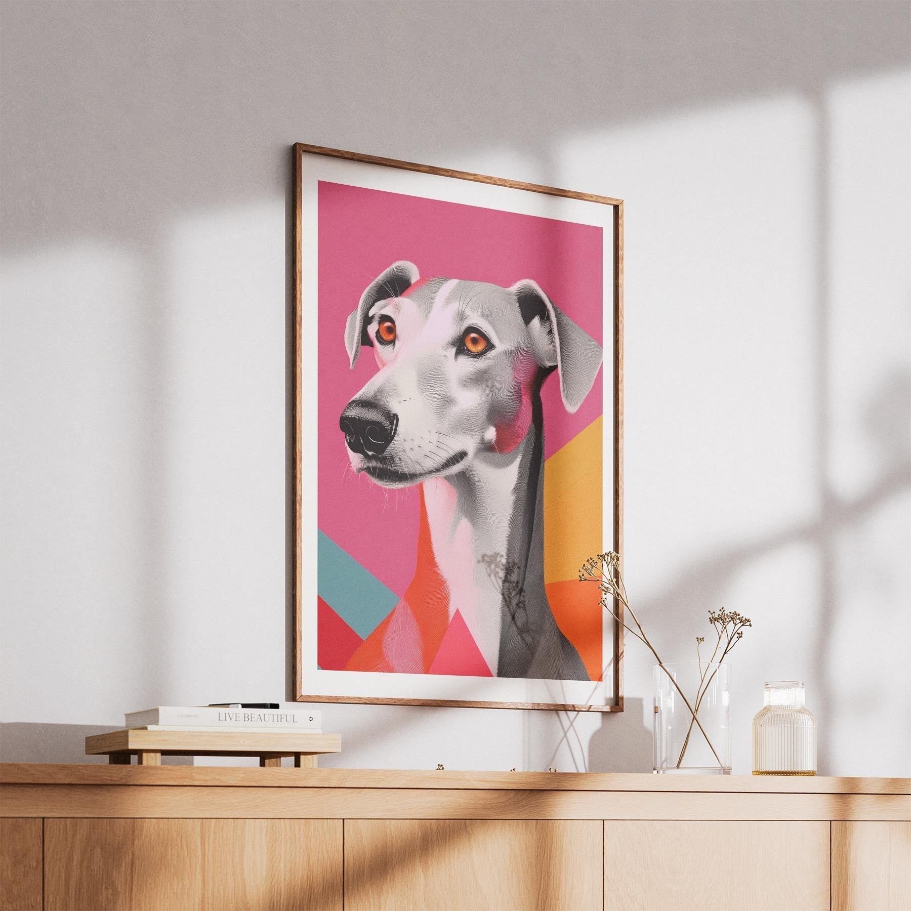 Greyhound Modern Pop Dog Series image 5