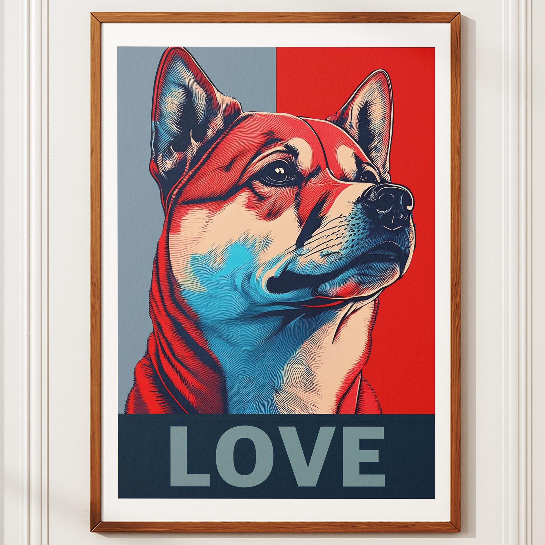 Shiba LOVE Series Inspired by the Obama Poster image 10