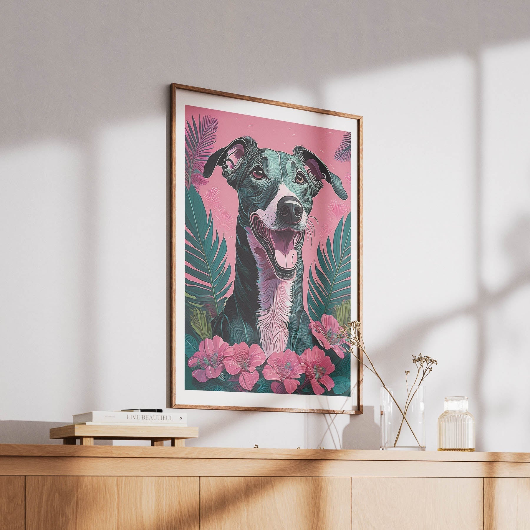 Greyhound Flowery Dog image 6