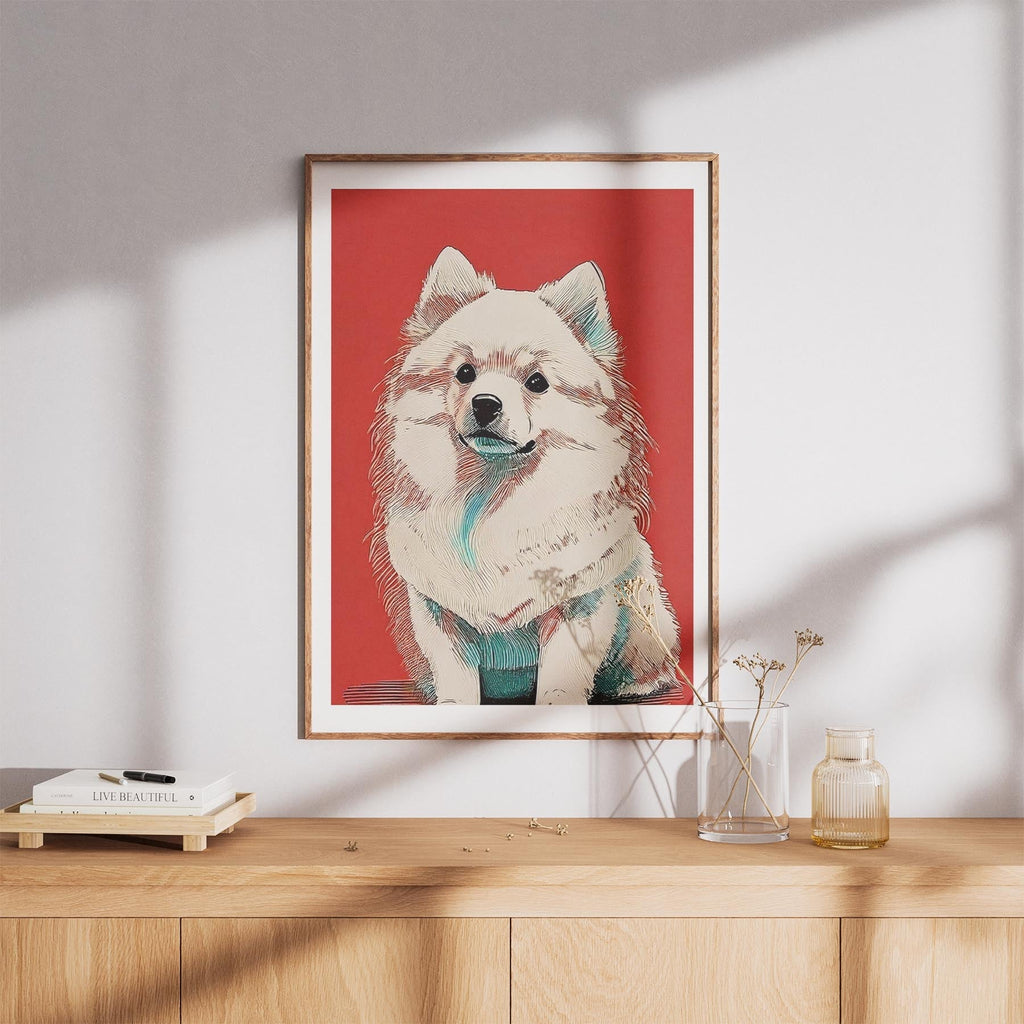Pomeranian Red Dog Series image 8
