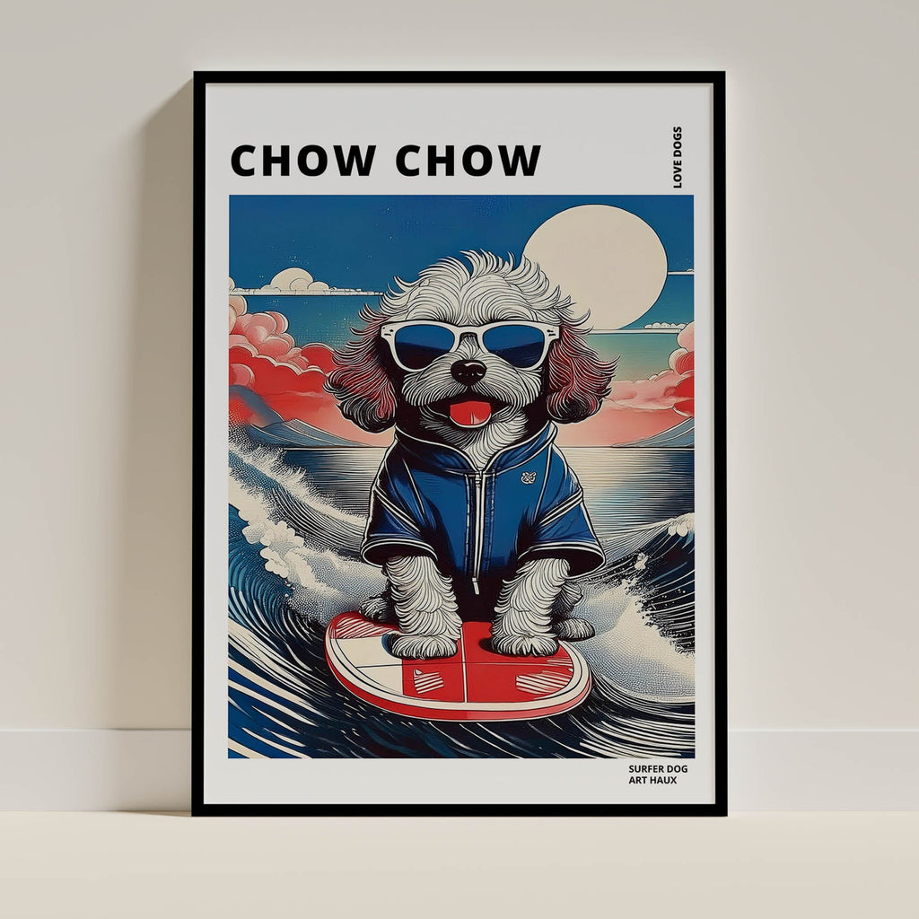Chow Chow Hokosai Surfer Dogs 2 image 0