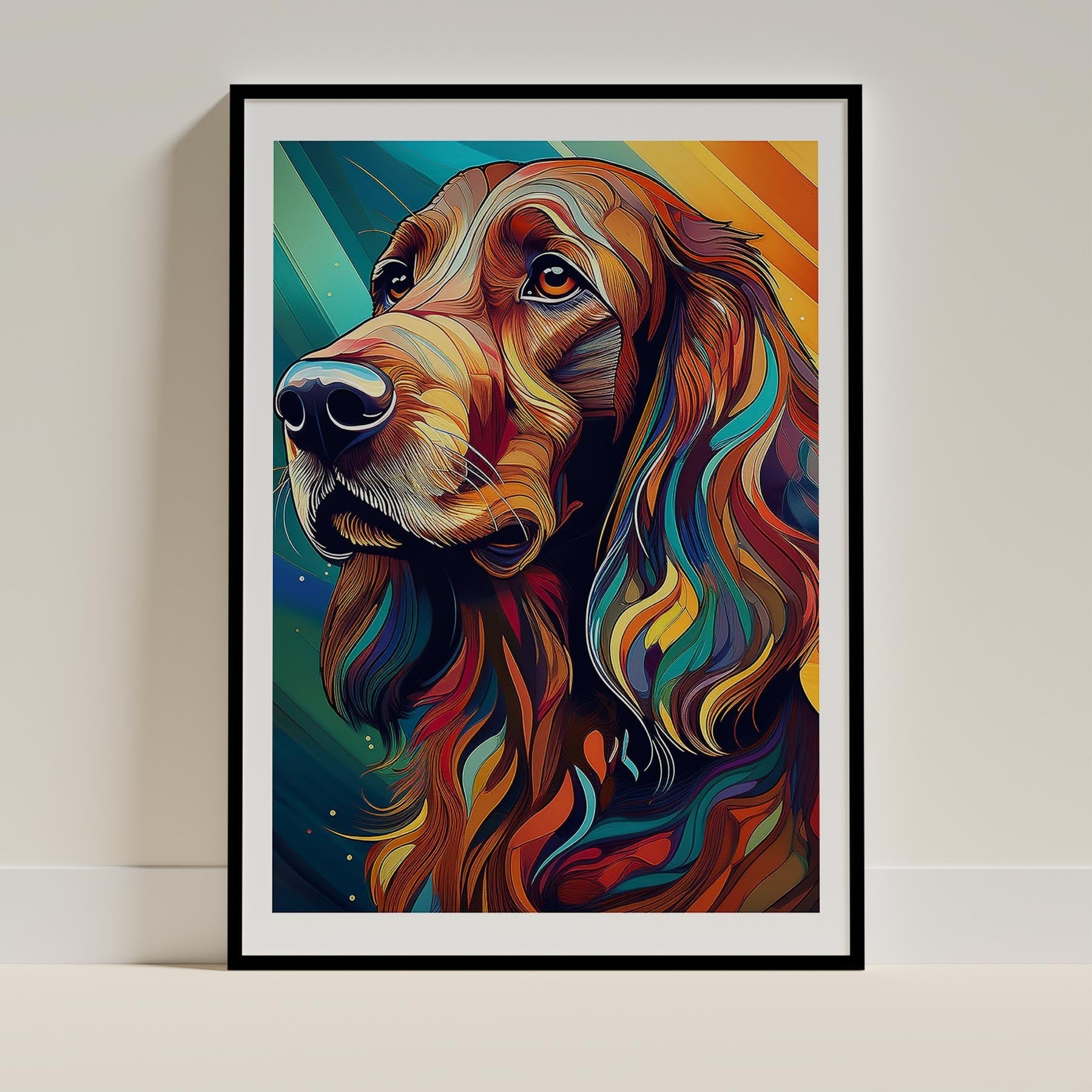 Irish Setter Colour Graphics image 0