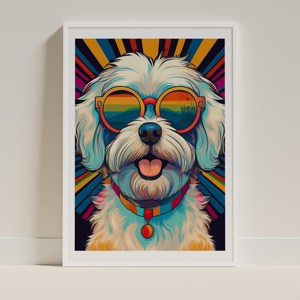 Maltese In Colourful Sunnies 1 image 9