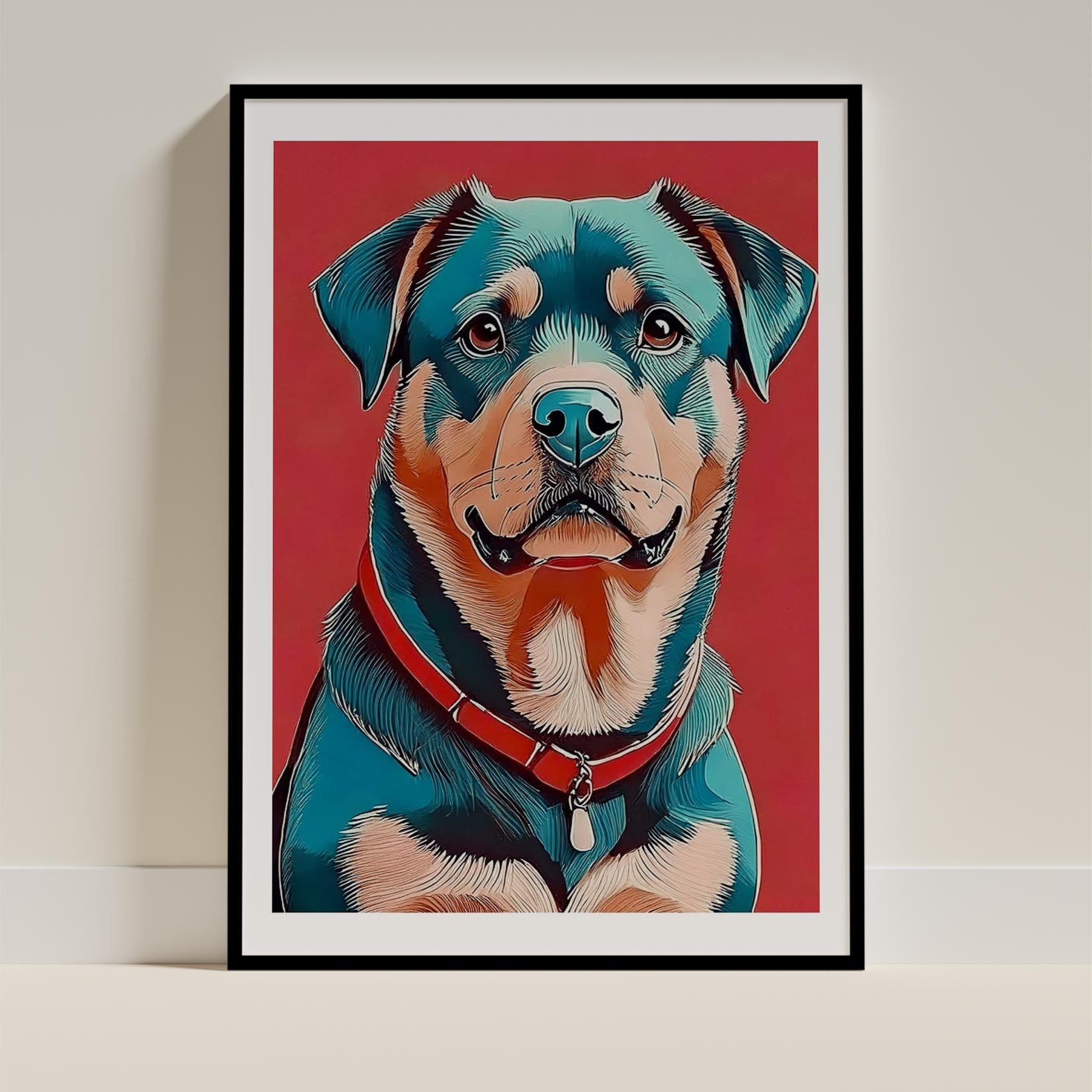 Rottweiler Red Dog Series image 0
