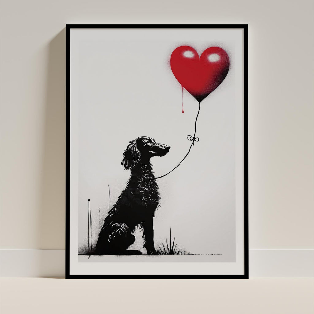 Borzoi DOGSY Series inspired by the Art of Banksy image 11