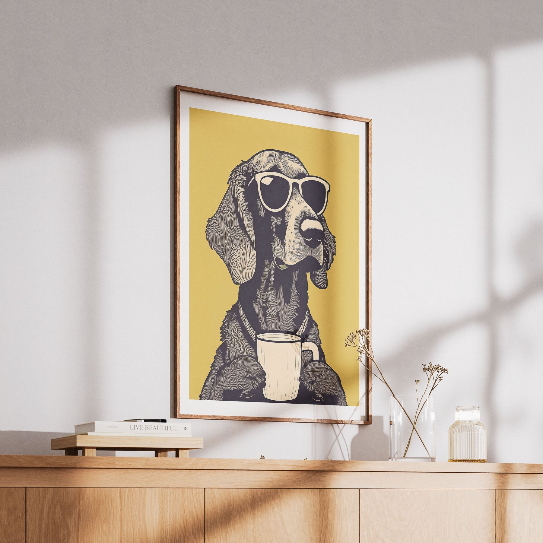 Irish Setter Chillin Coffee Dog image 6