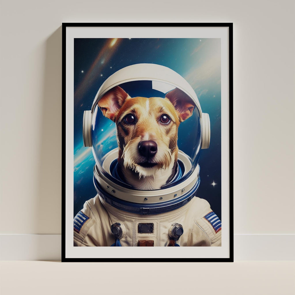 Fox Terrier Astronaut Dog Series image 0