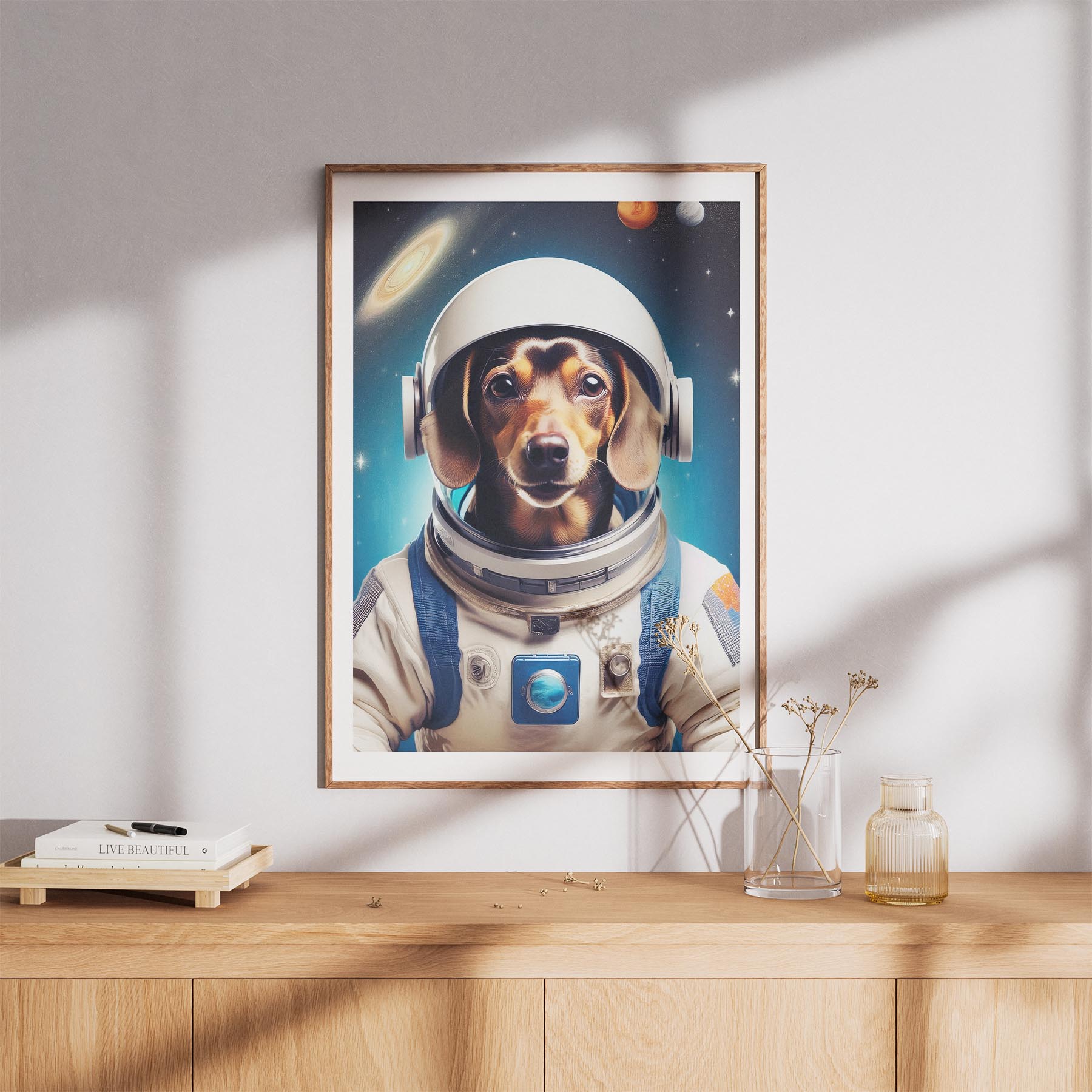 Dachshund Astronaut Dog Series image 8