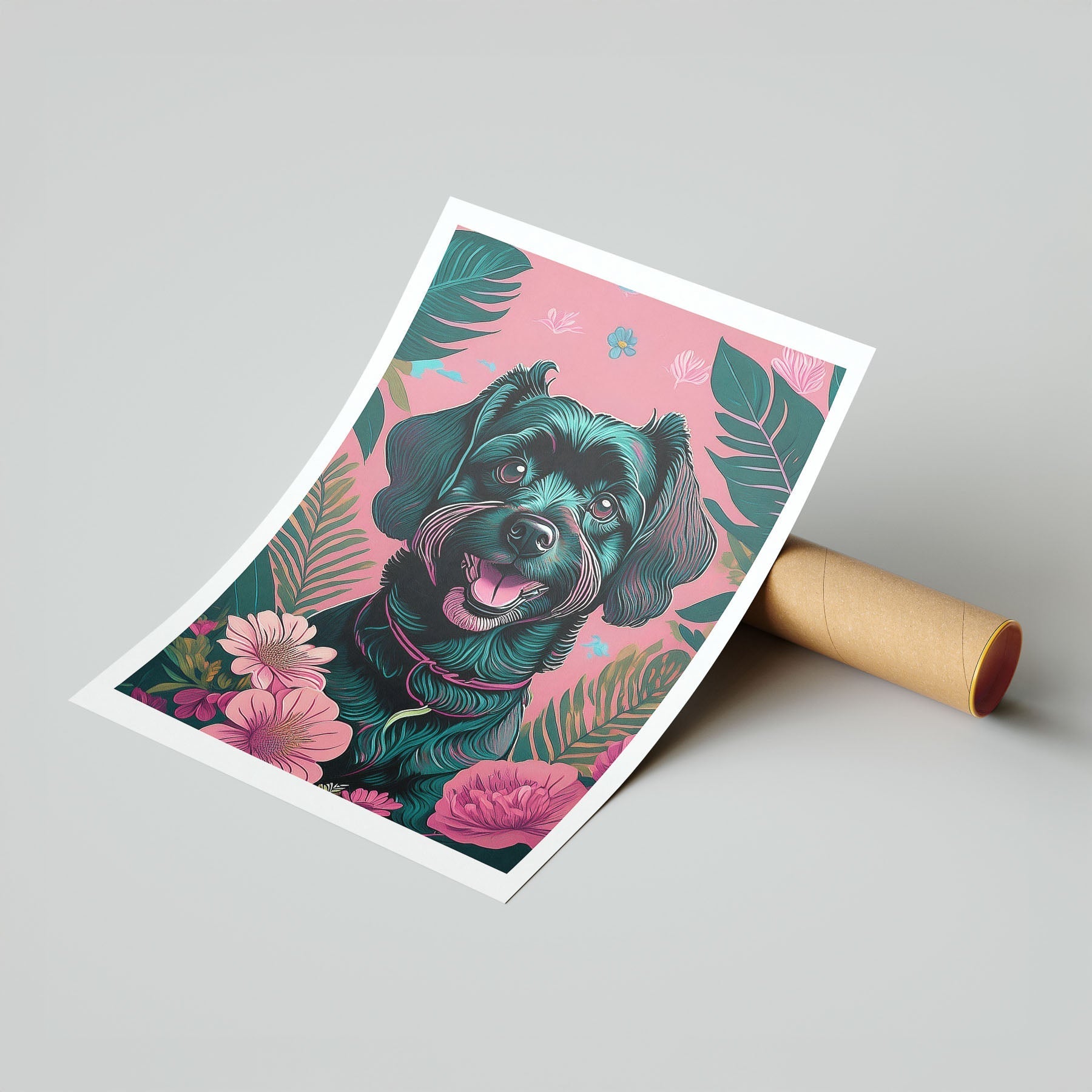 Chipoo Flowery Dog image 7