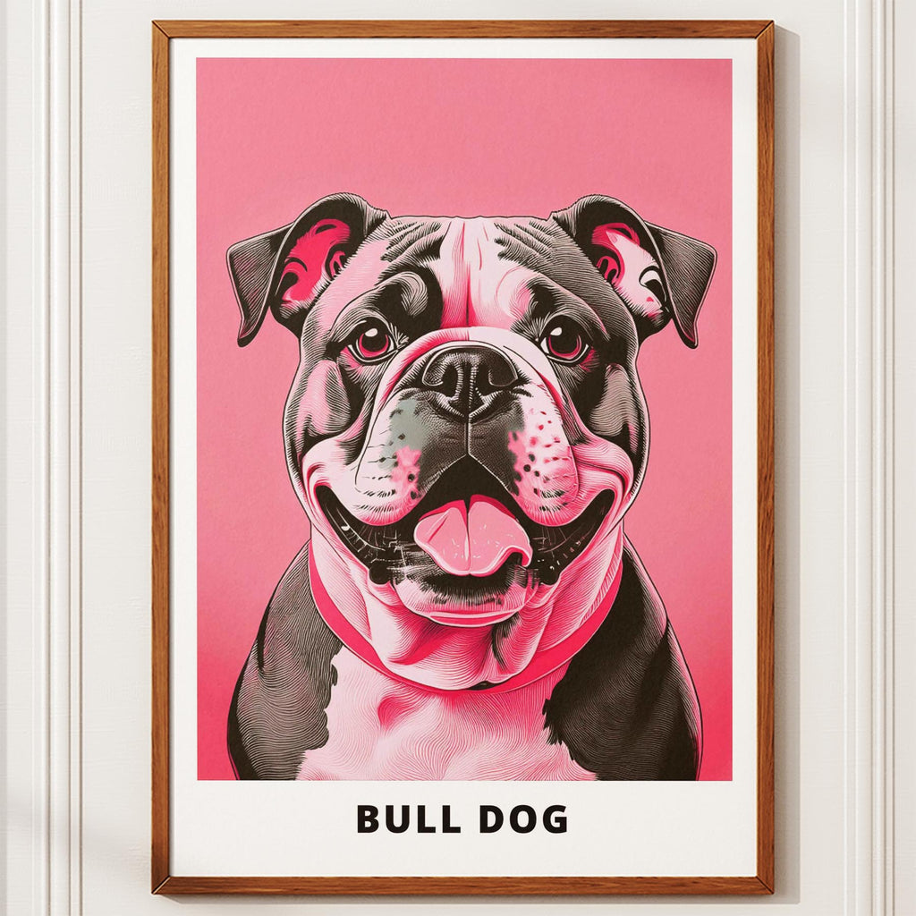 Bulldog Pink and Black Dog Series 3 image 10