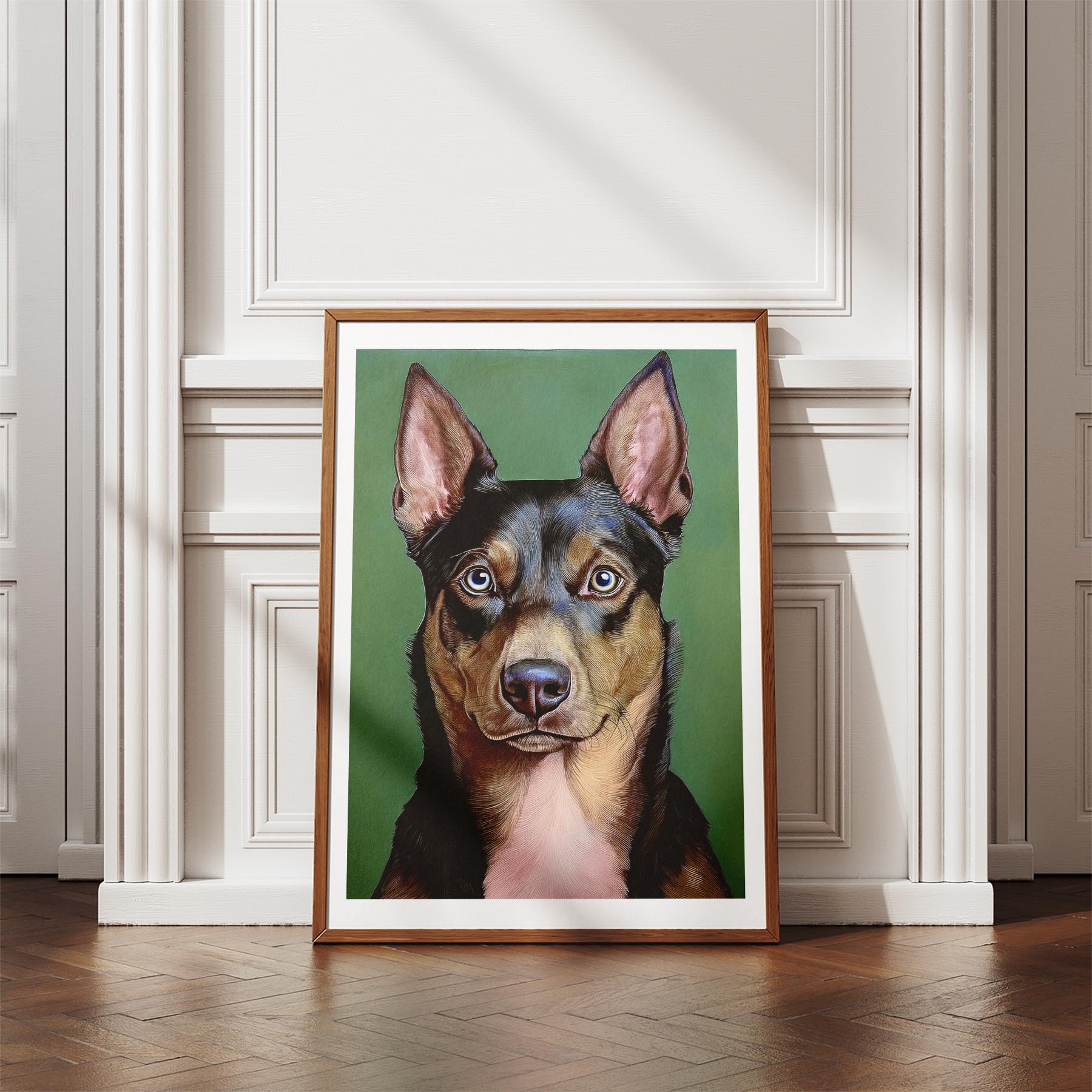 Kelpie Green Painted Series image 4