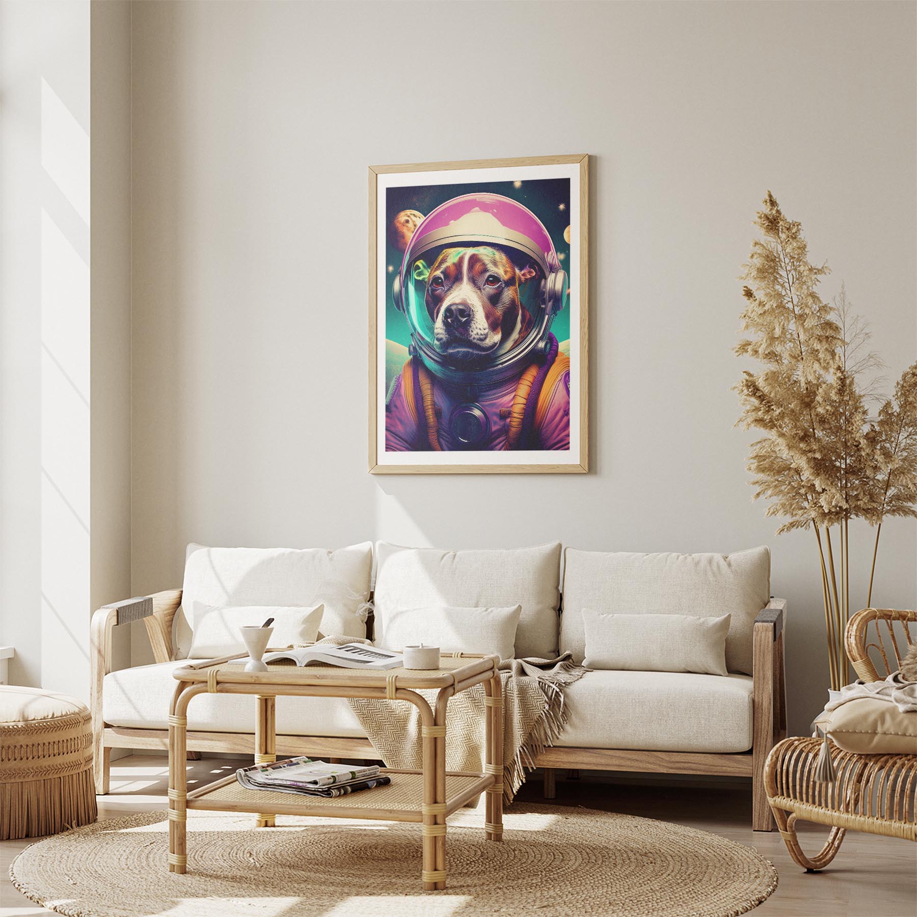 Staffordshire Bull Terrier Space Dogs Series image 2