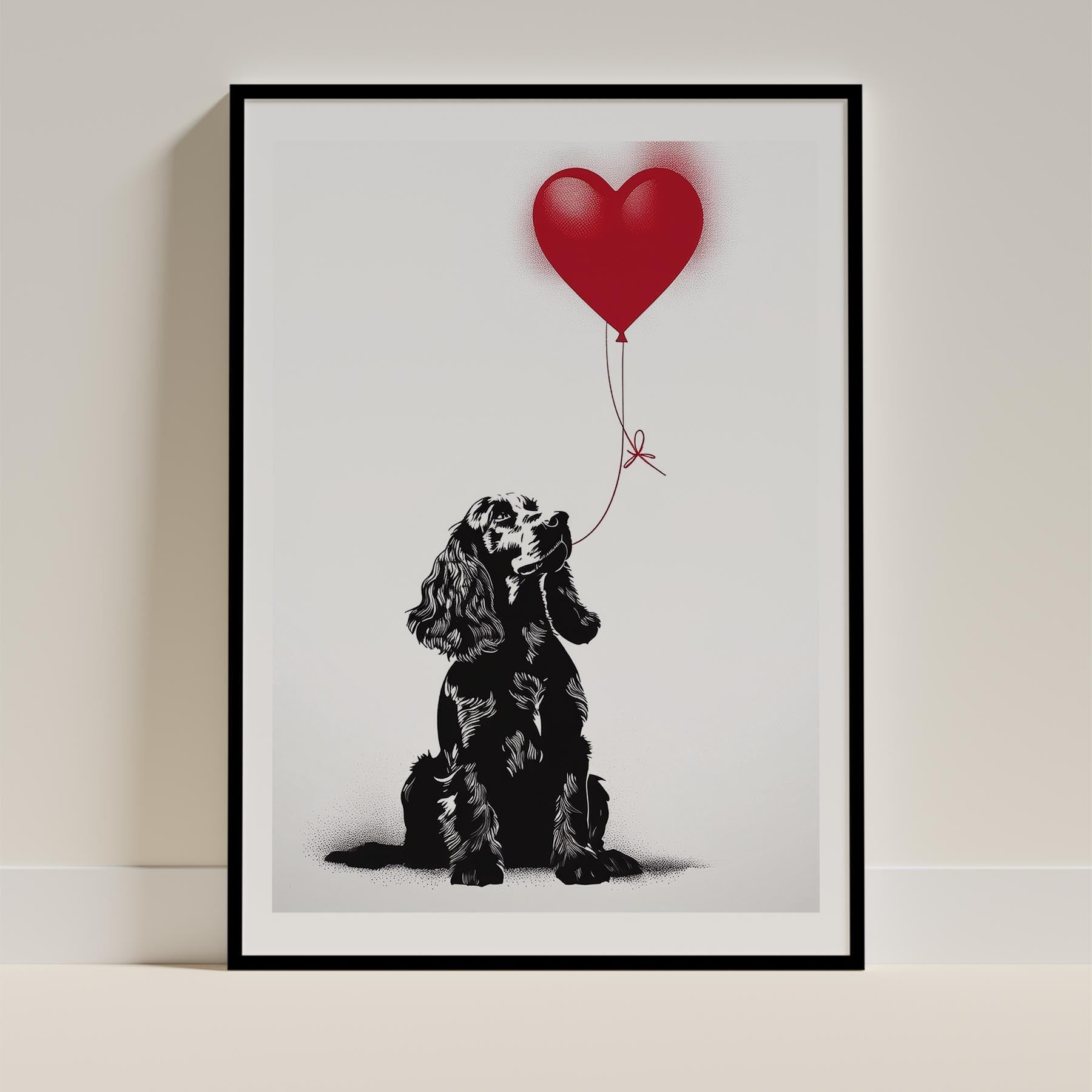 Cocker Spaniel DOGSY Series inspired by the Art of Banksy image 11