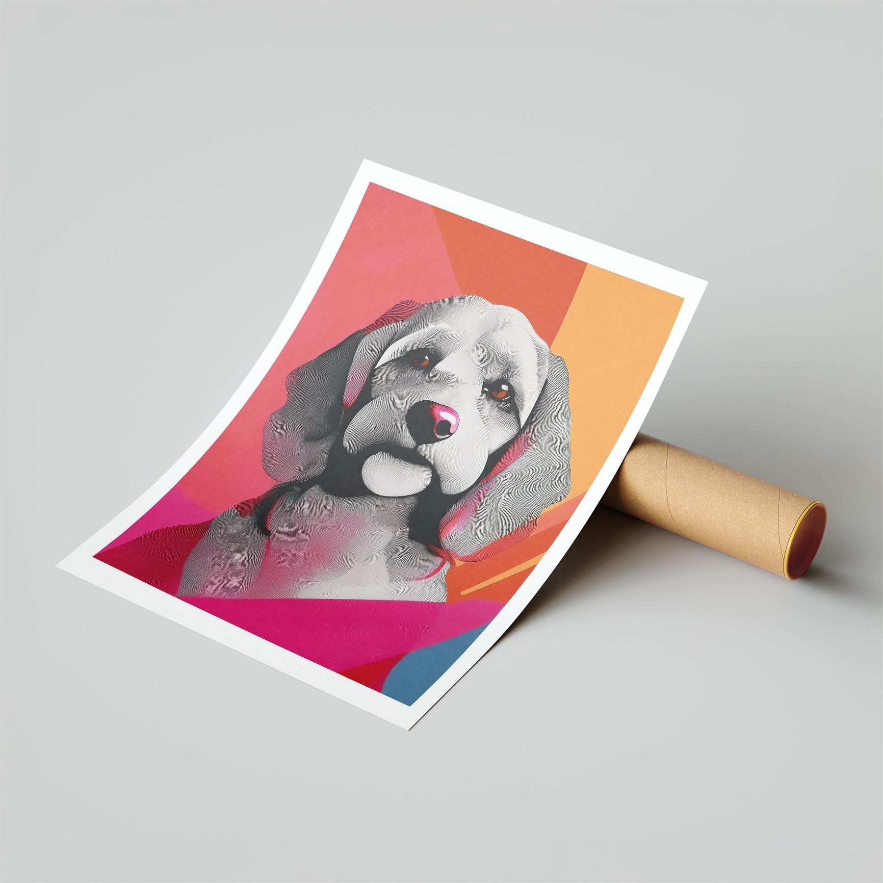 Cavoodle Modern Pop Dog Series image 6