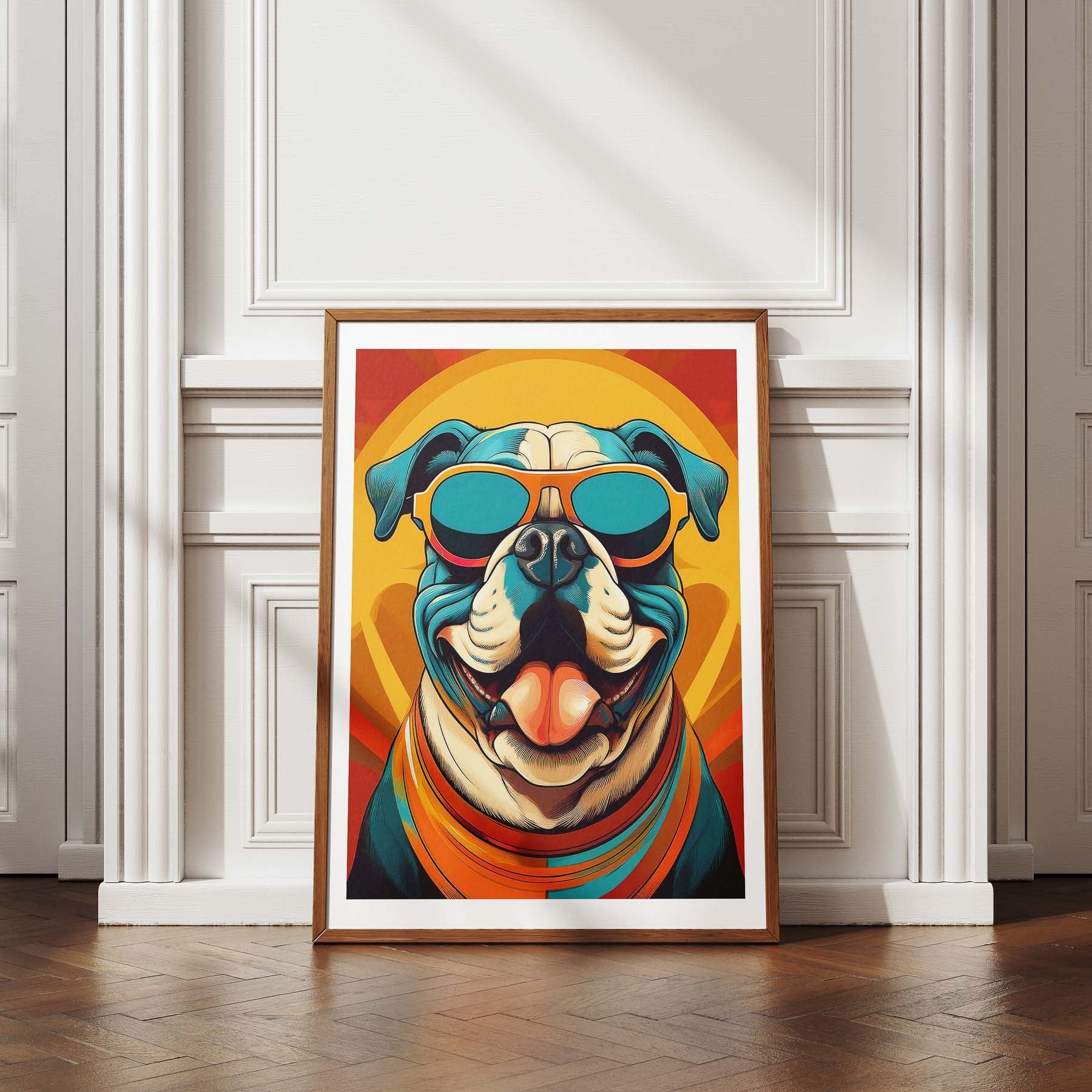 Dog In Colourful Sunnies 4 image 4