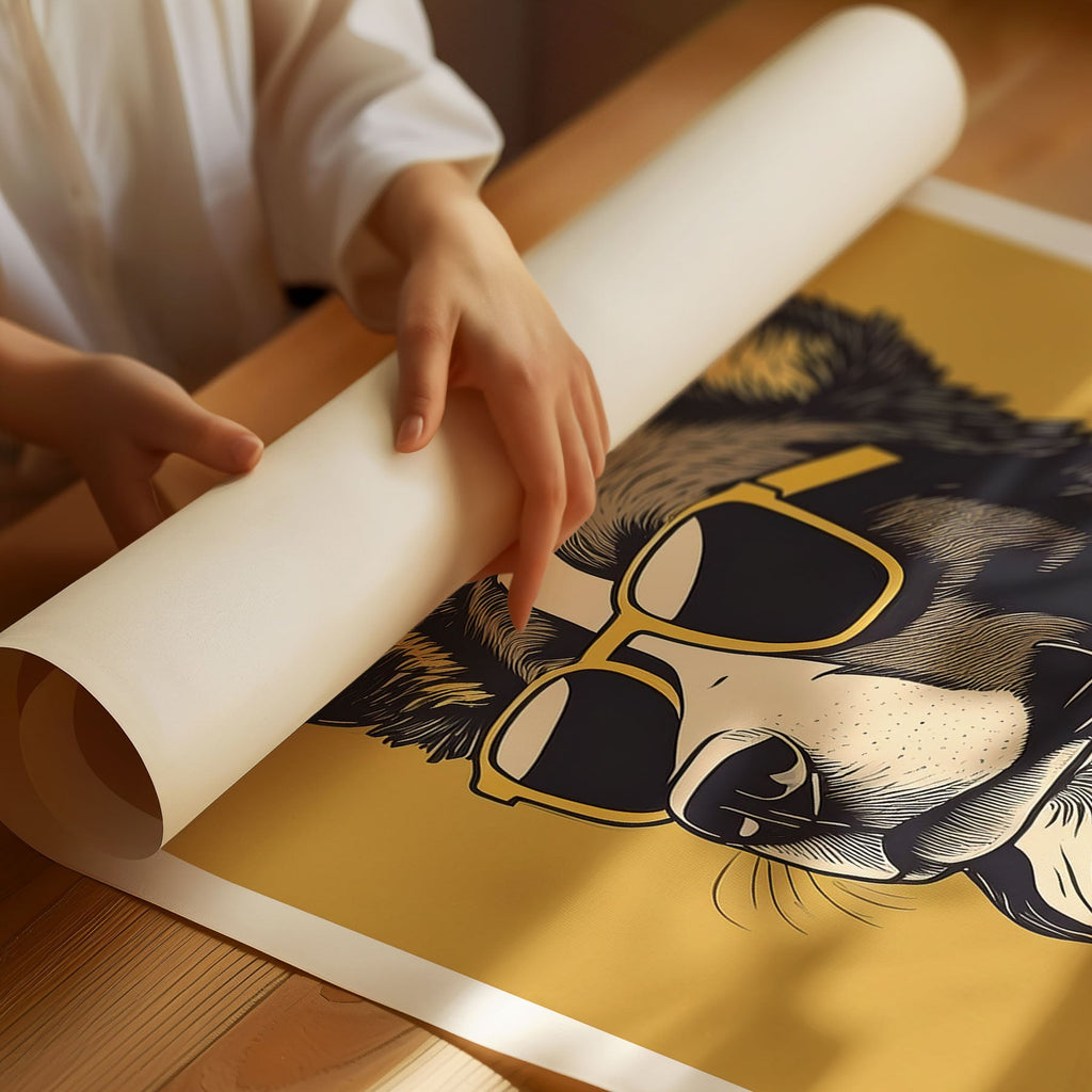 Boder Collie Chillin Coffee Dog image 3