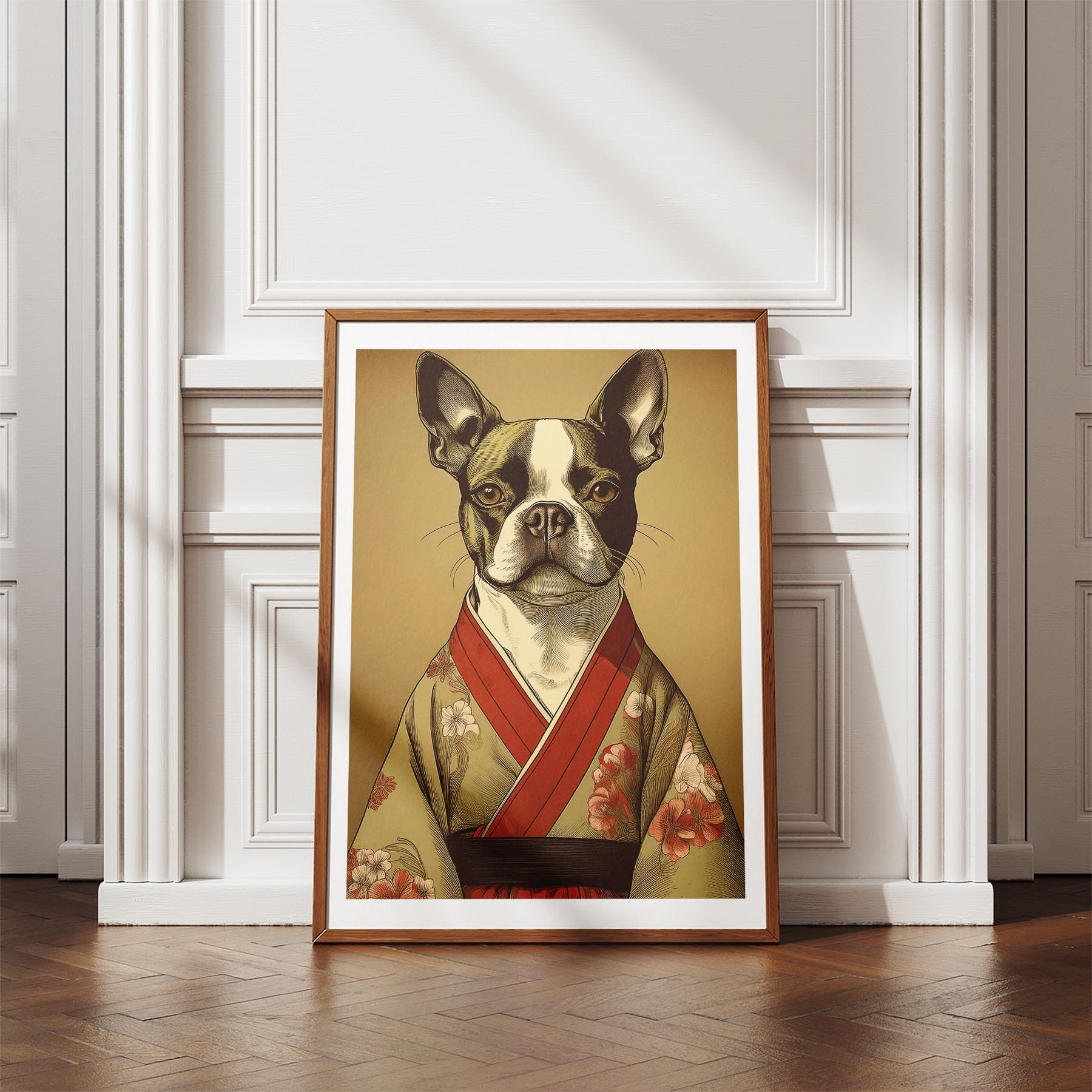 Boston Terrier Japanse Kimono Dog Series image 4