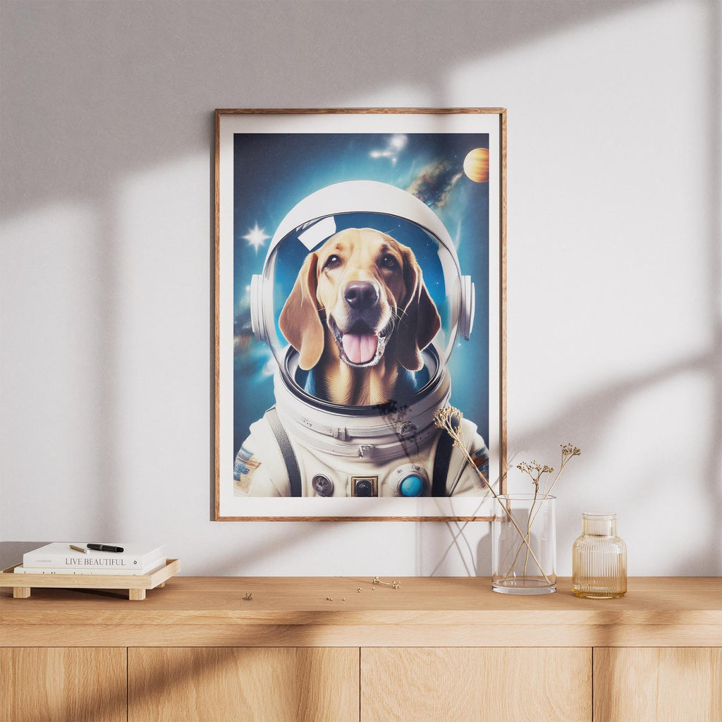 Bloodhound Astronaut Dog Series image 8