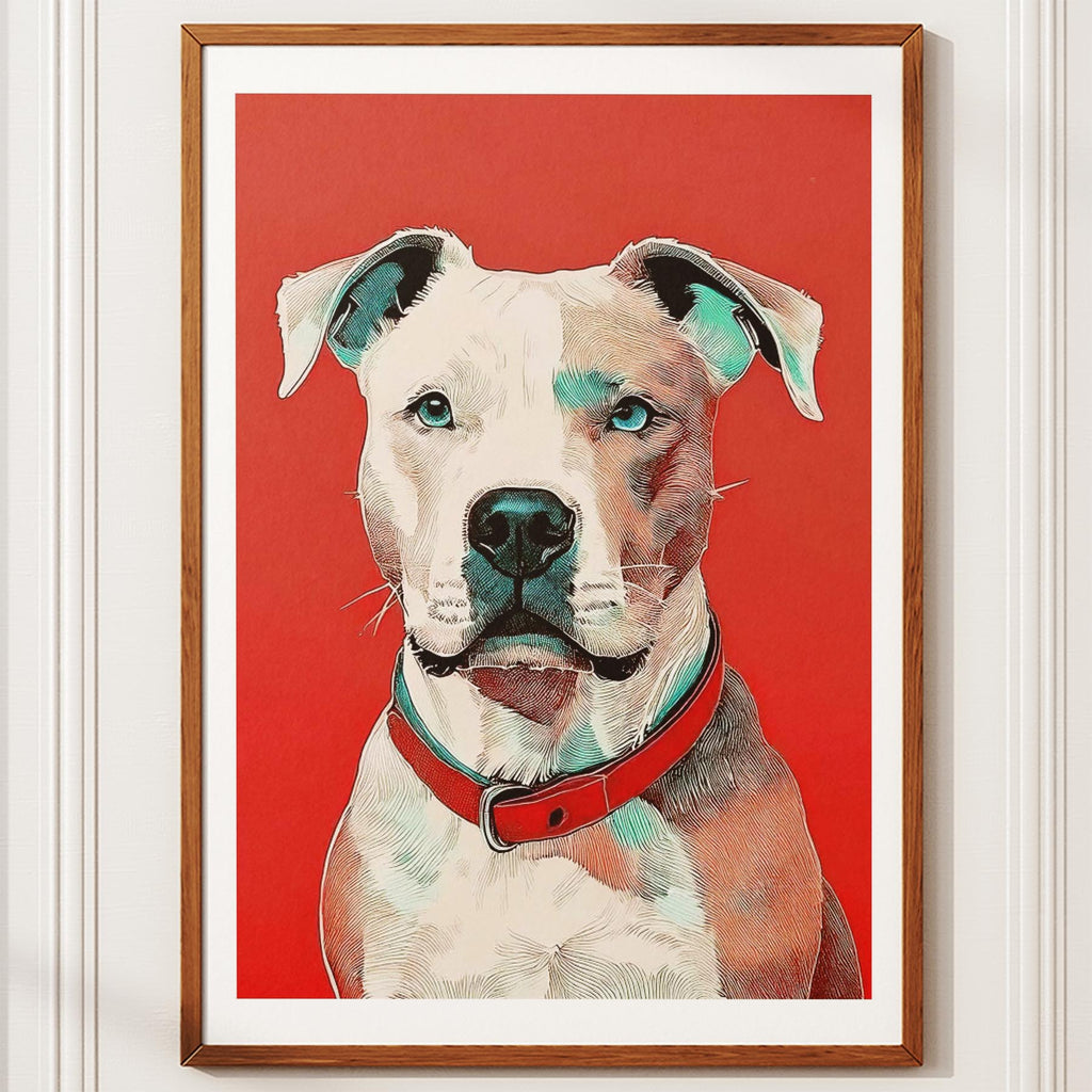 American Staffordshire Terrier Red Dog Series image 10