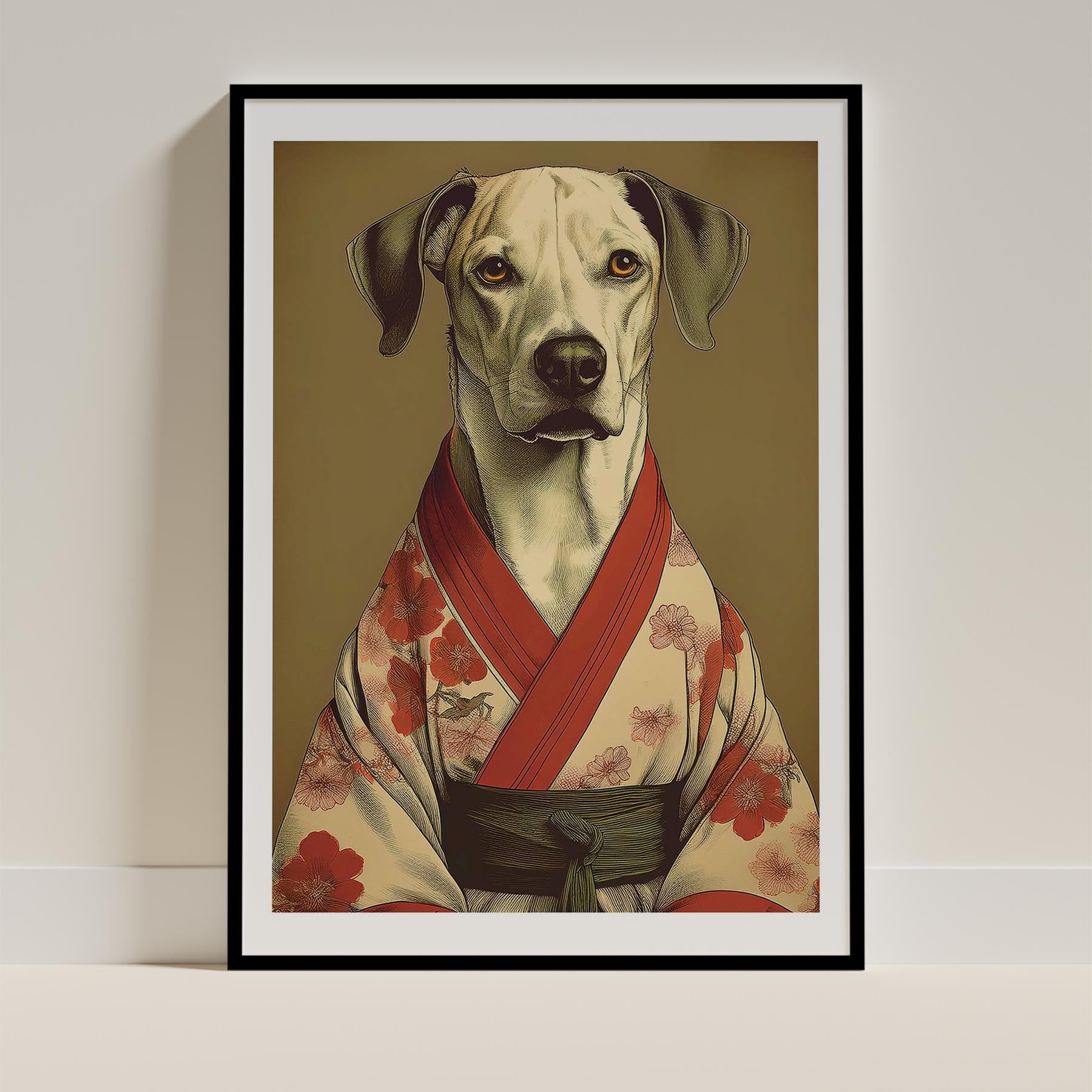 Rhoedesian Ridgeback Japanse Kimono Dog Series image 0