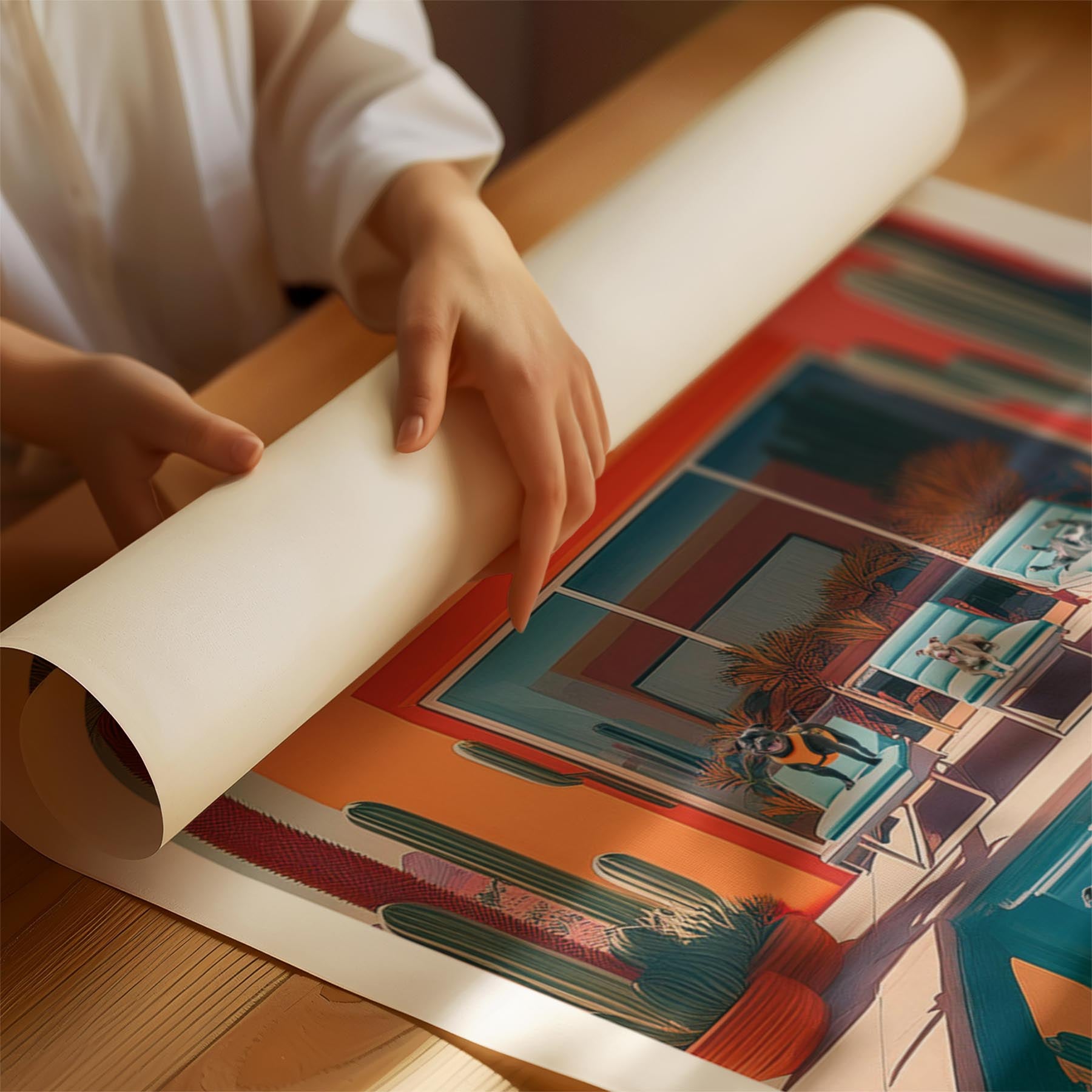 Staffordshire Custom Pool Party WITH TEXT image 1