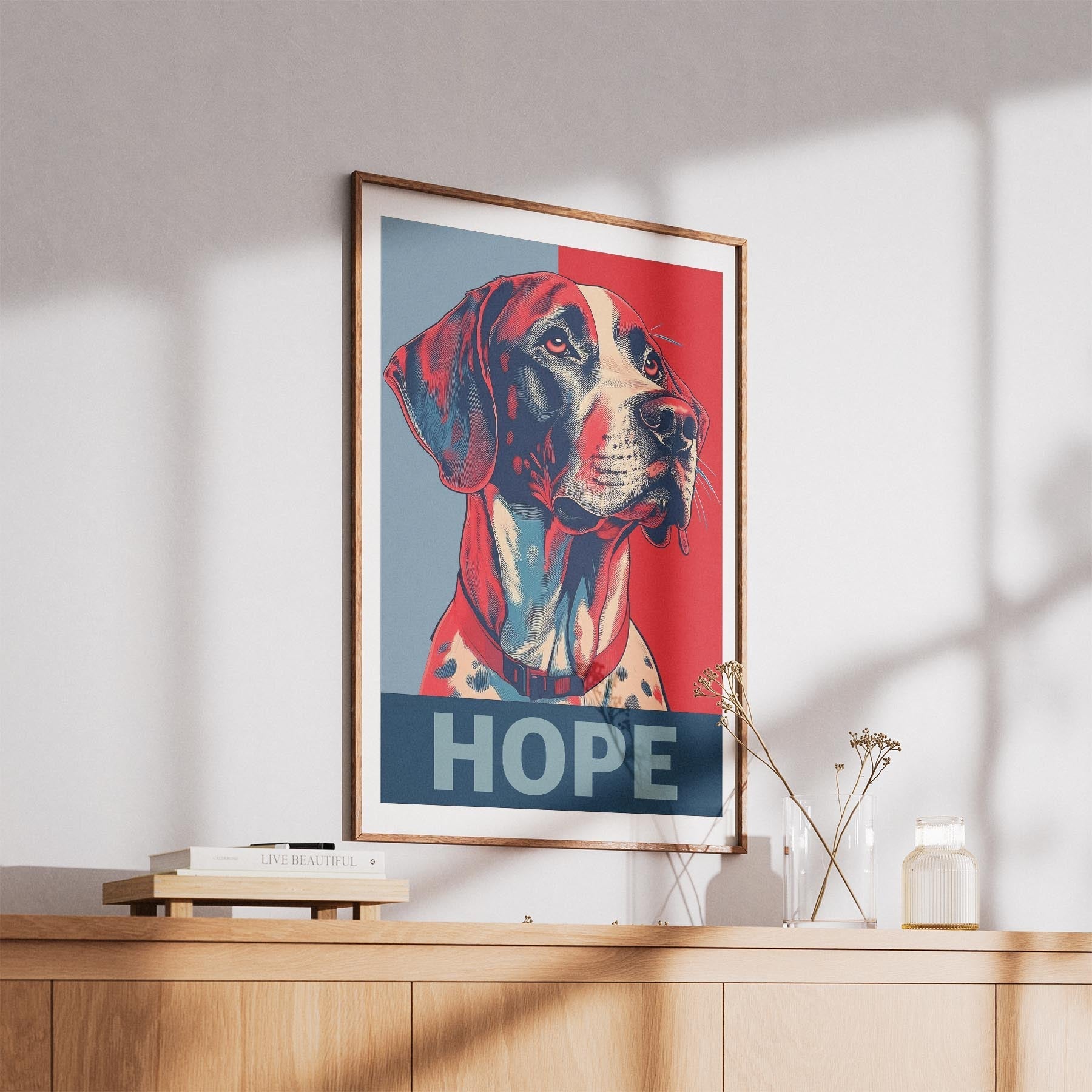 German Pointer HOPE Series Inspired by the Obama Poster image 5