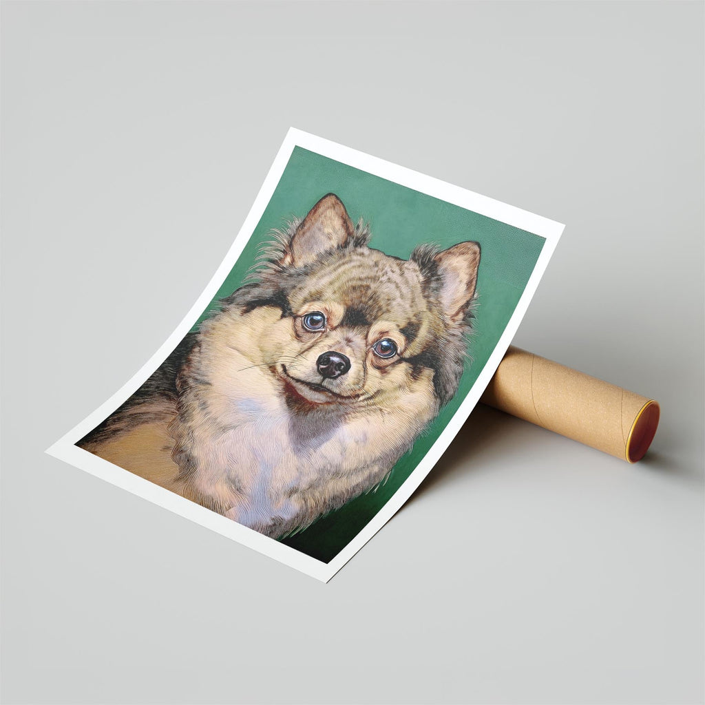 Pomeranian Green Painted Series image 6