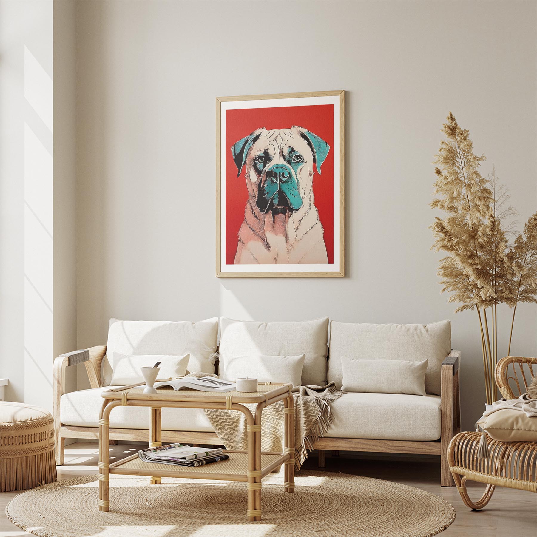 Bullmastiff Red Dog Series image 2