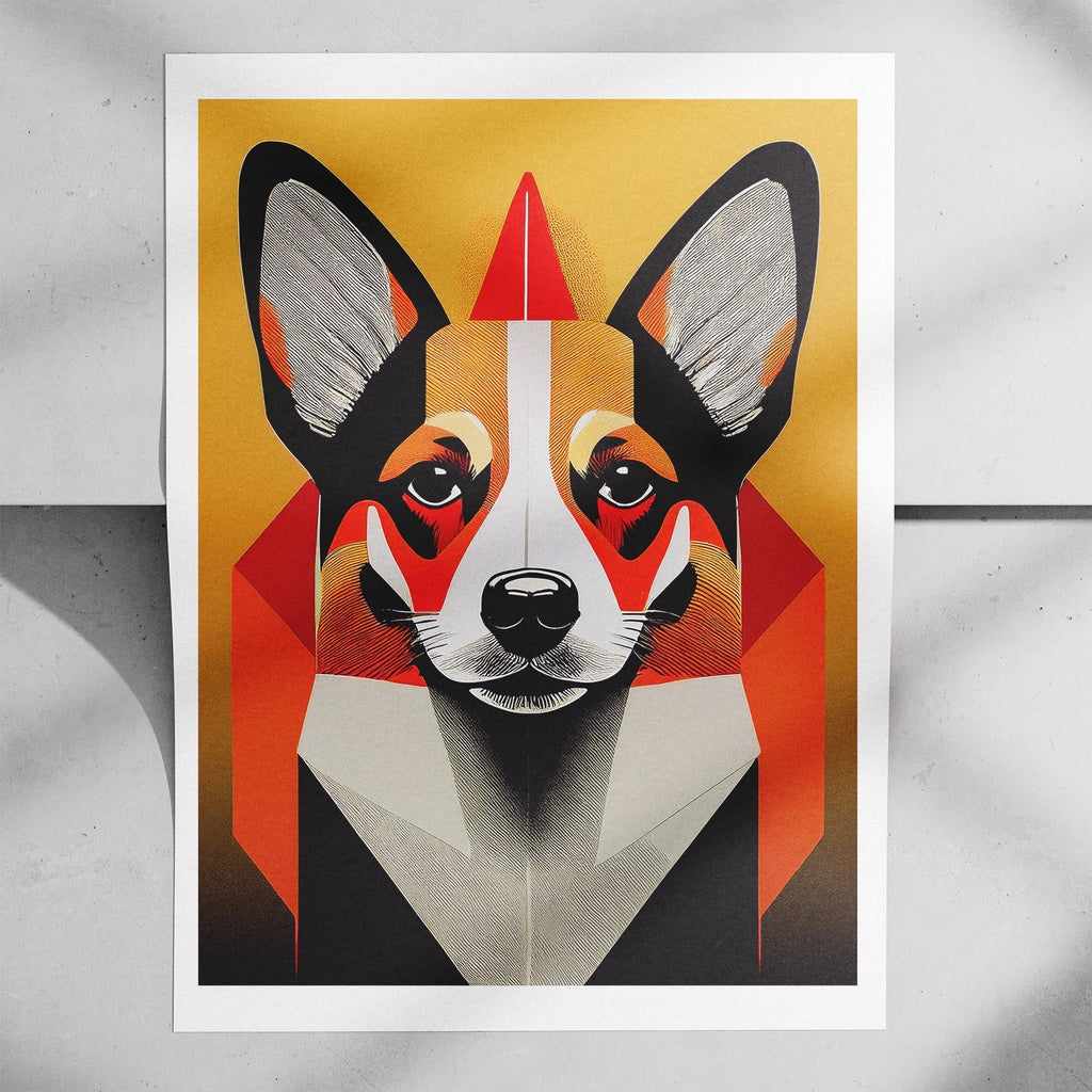 Corgi Geometric Orange Series image 7