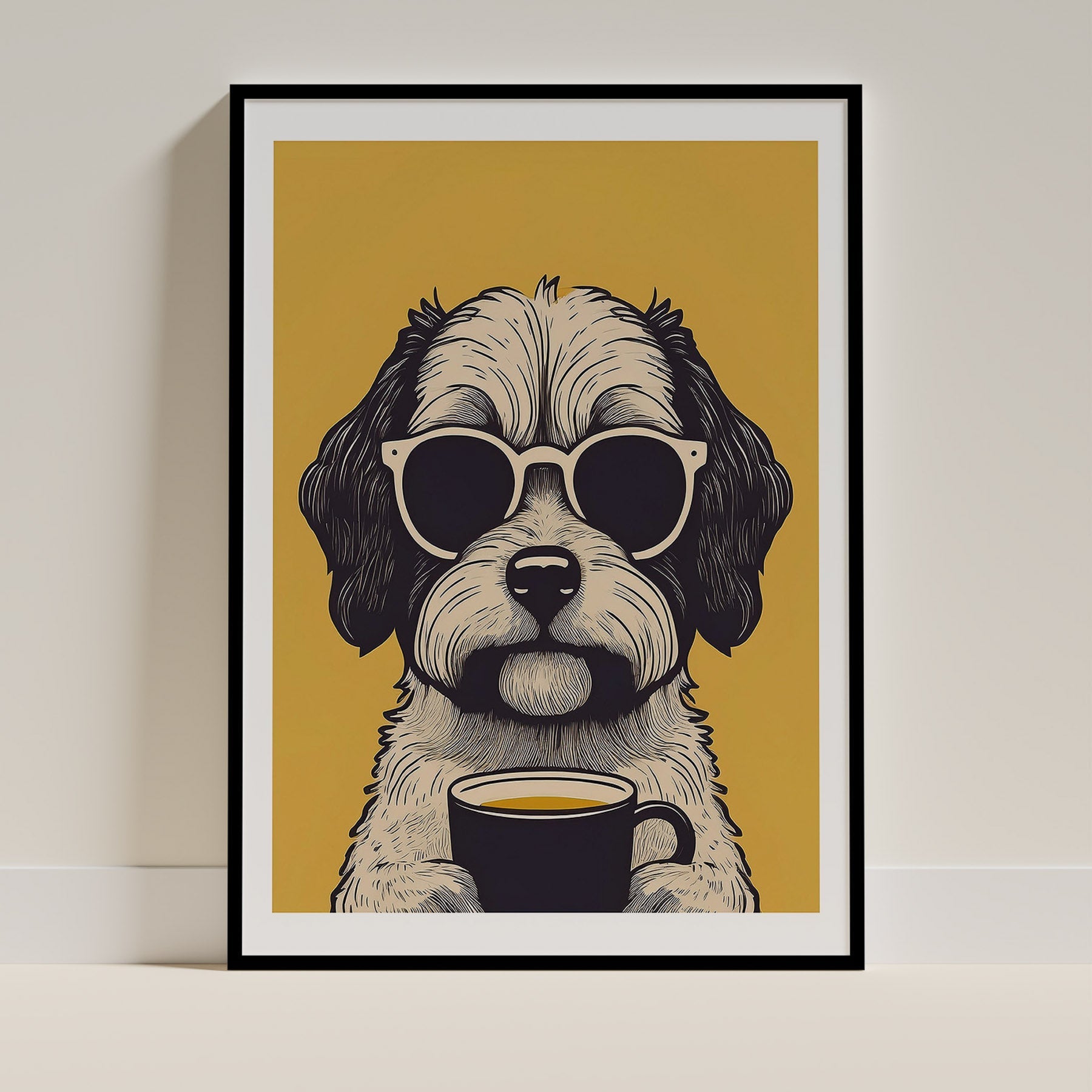Havanese Chillin Coffee Dog image 0