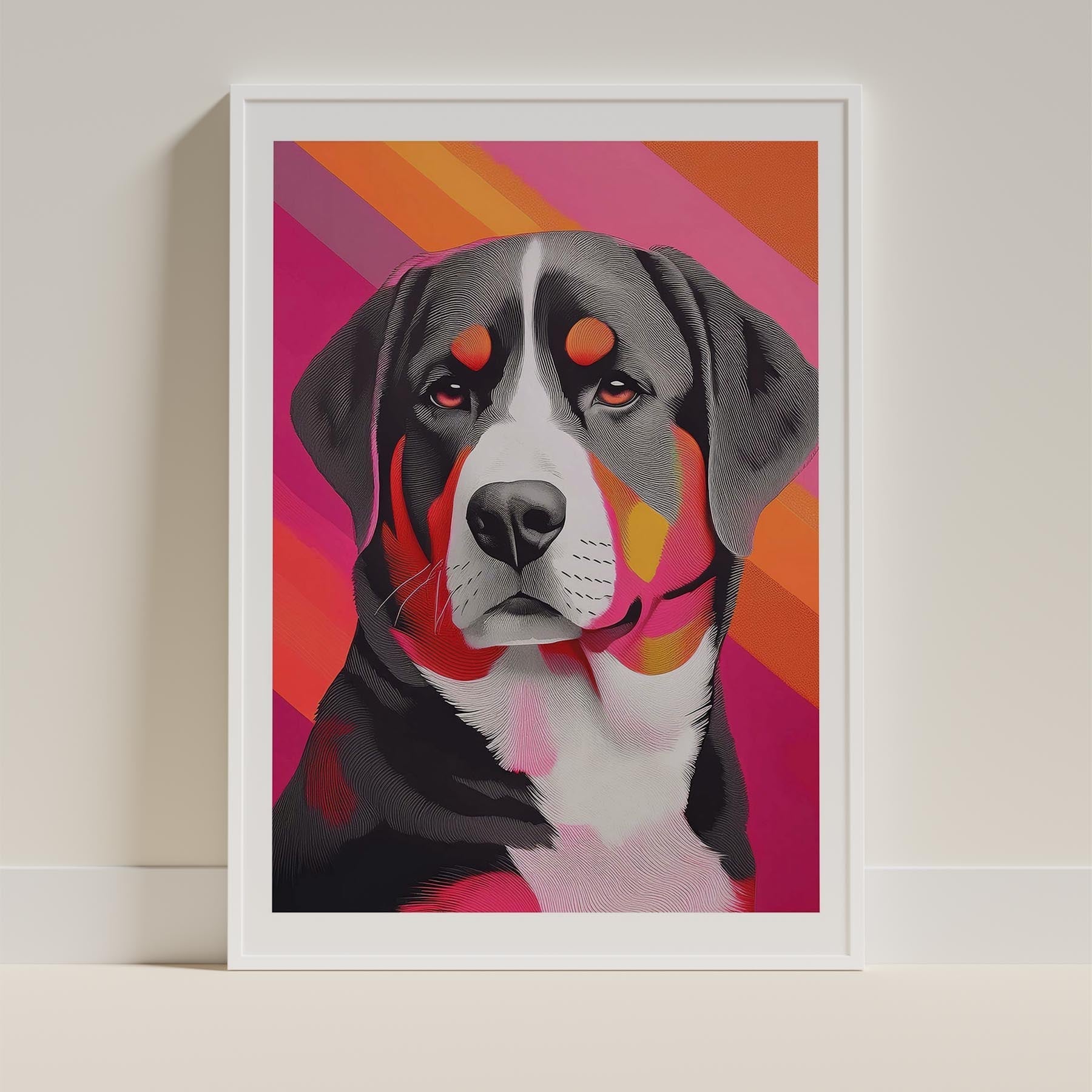 Bernese Mountain Dog Modern Pop Dog Series image 9