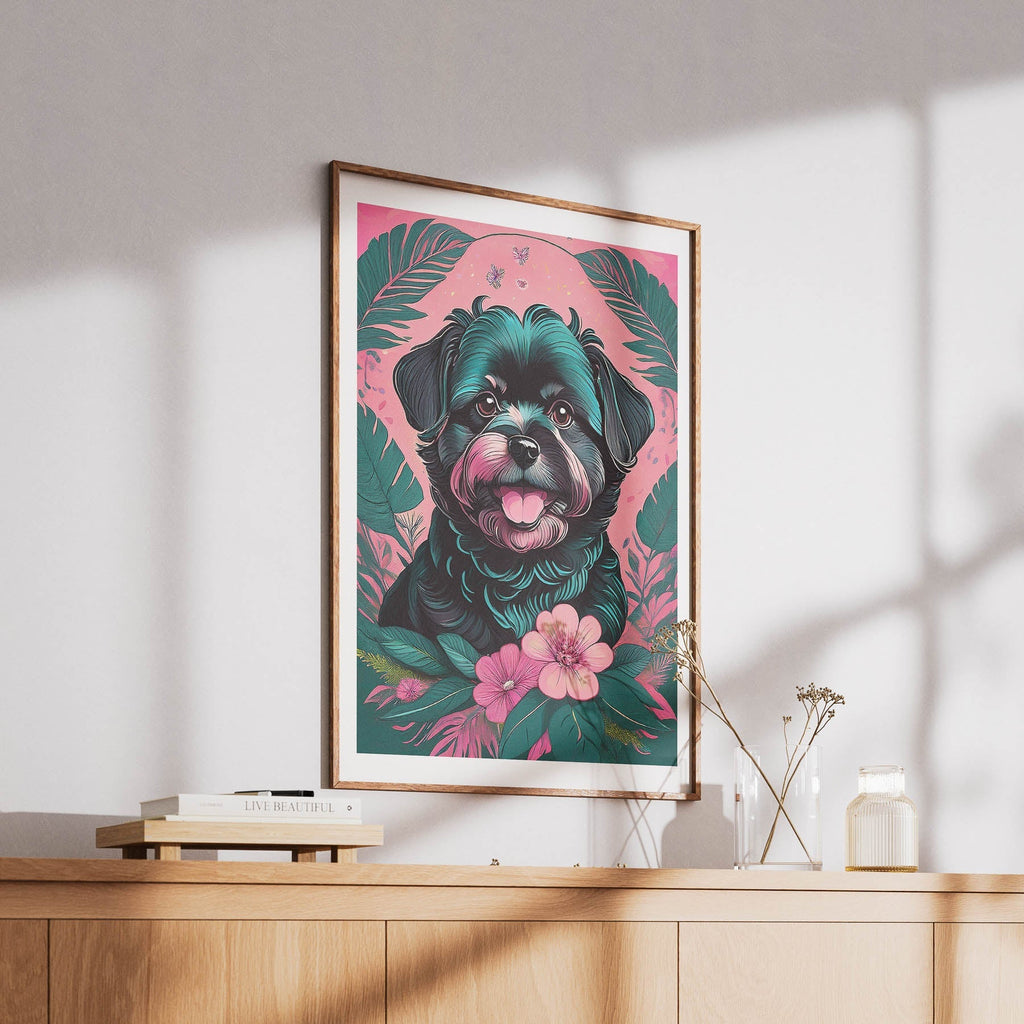 Pomapoo Flowery Dog image 6