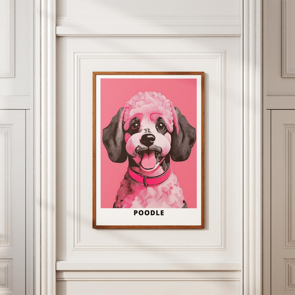 Poodle Pink and Black Dog Series 1 image 3