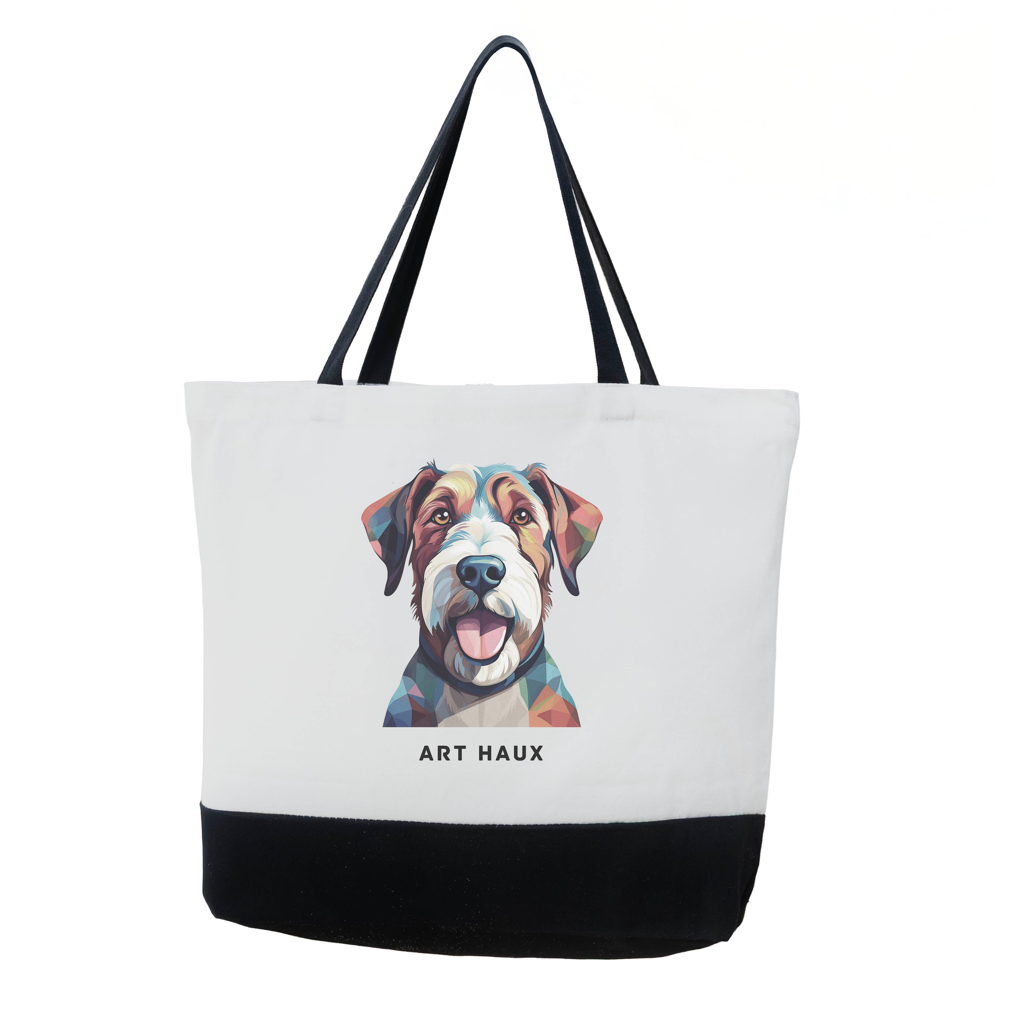 Airedale Chic Graphic Art Bag image 0