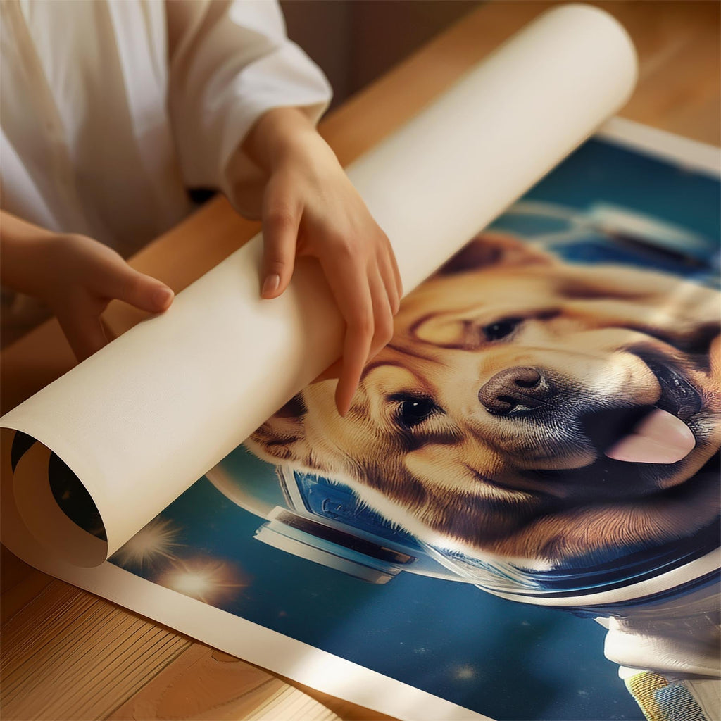 Chow Chow Astronaut Dog Series image 1