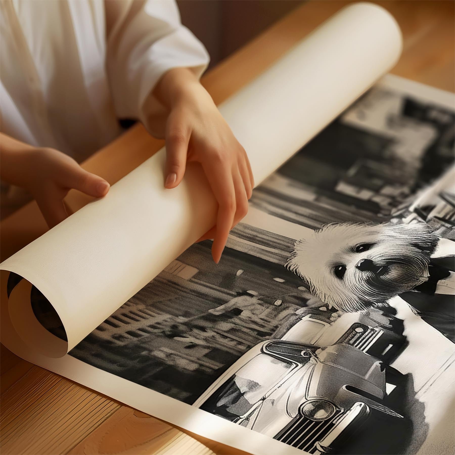 Bichon Frise Doggy Dean Series image 1