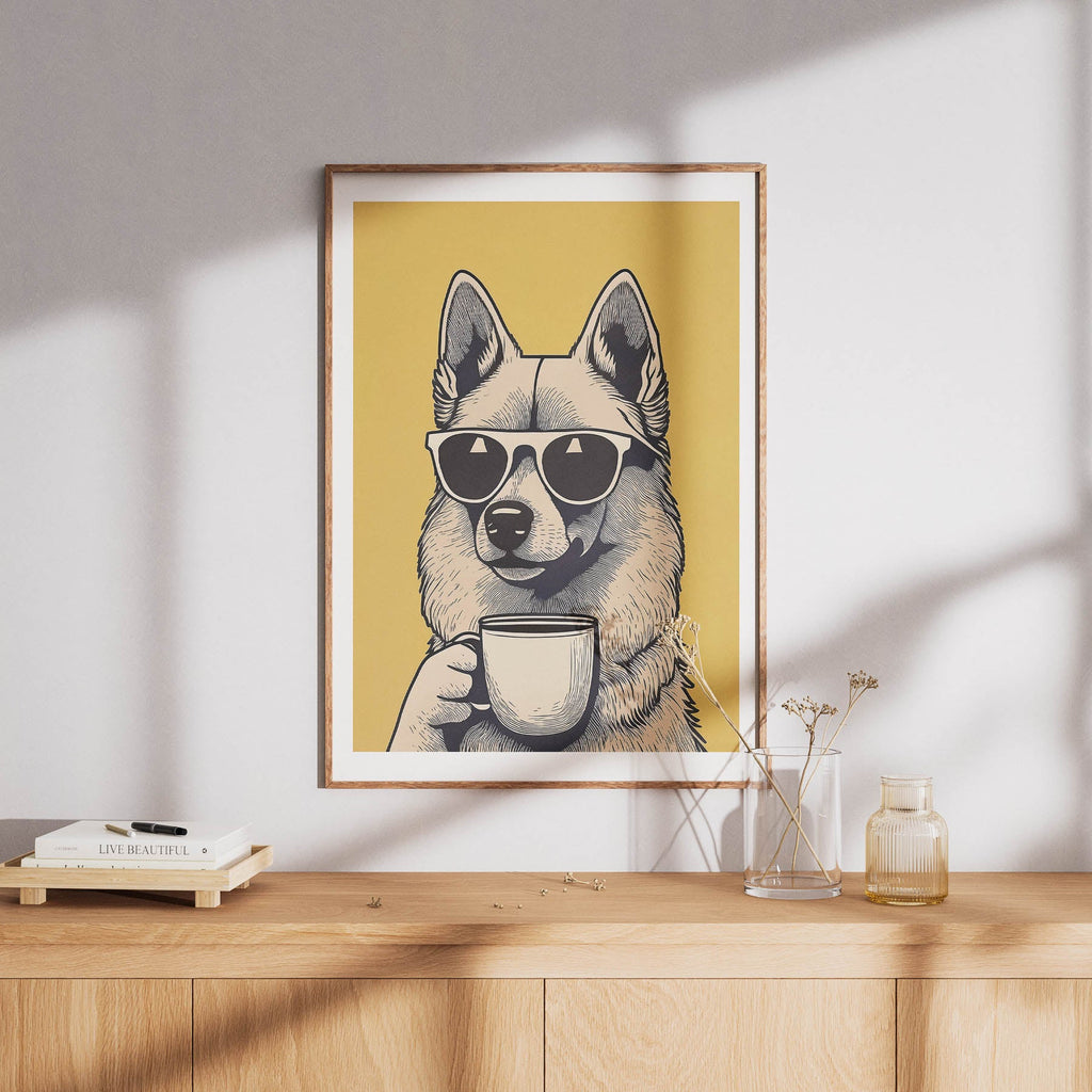 German Spitz Chillin Coffee Dog image 8